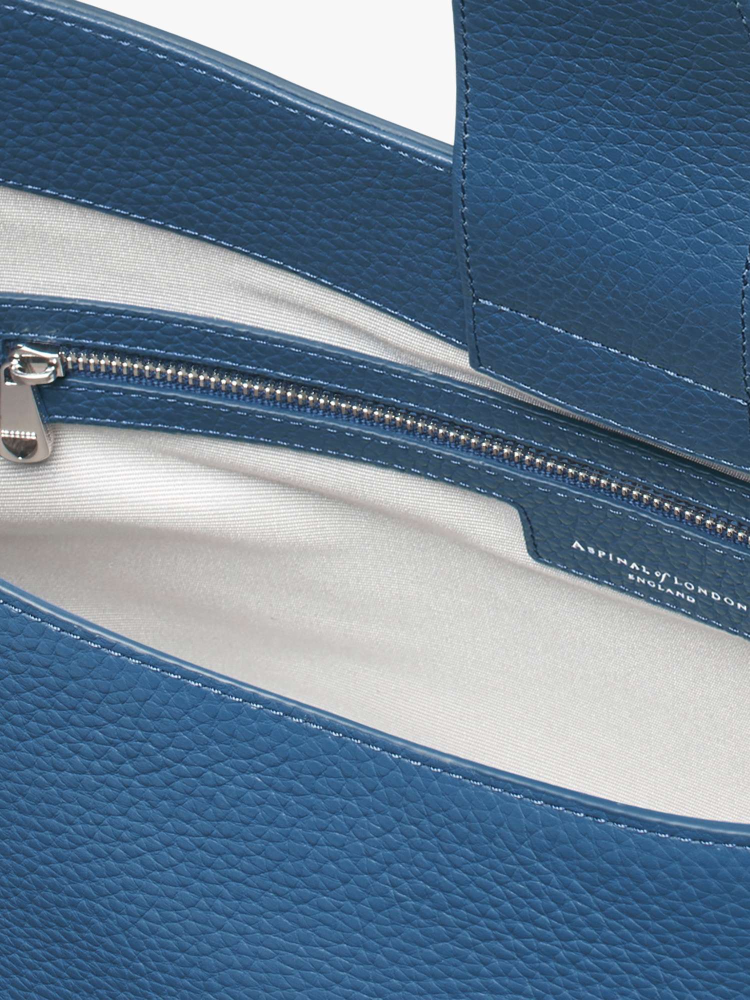 Leather Hobo Bag, Topaz
