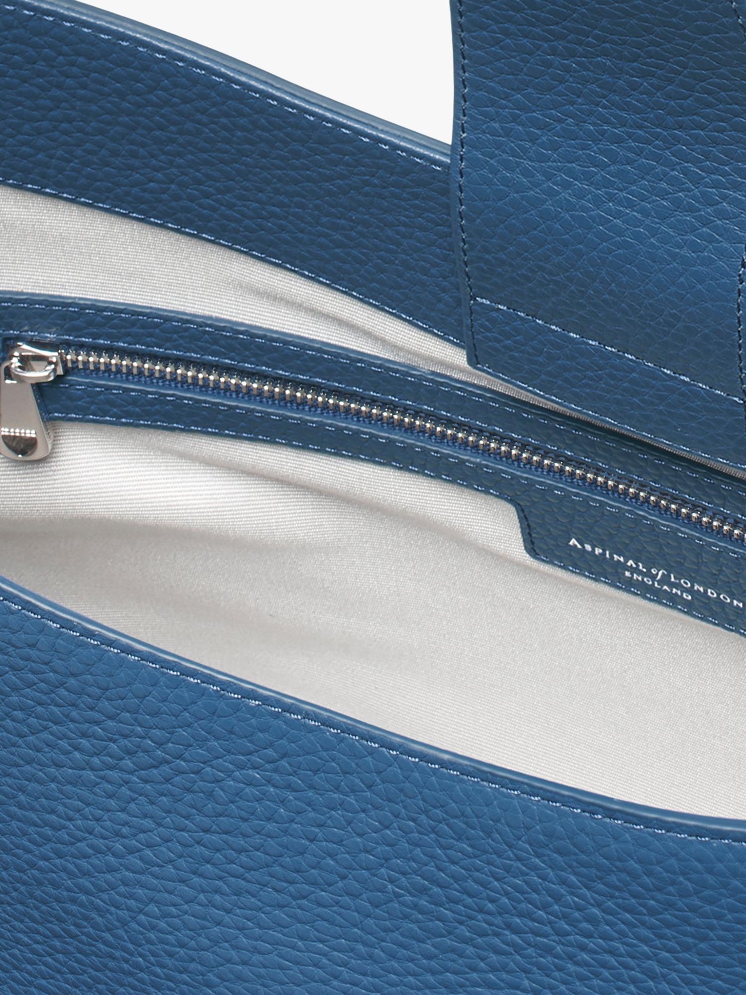 Leather Hobo Bag, Topaz