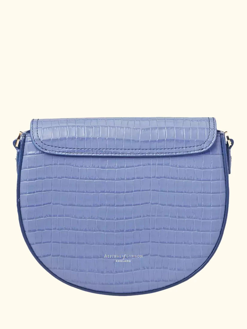 Aspinal of London Portobello Crossbody Bag, Capri Blue