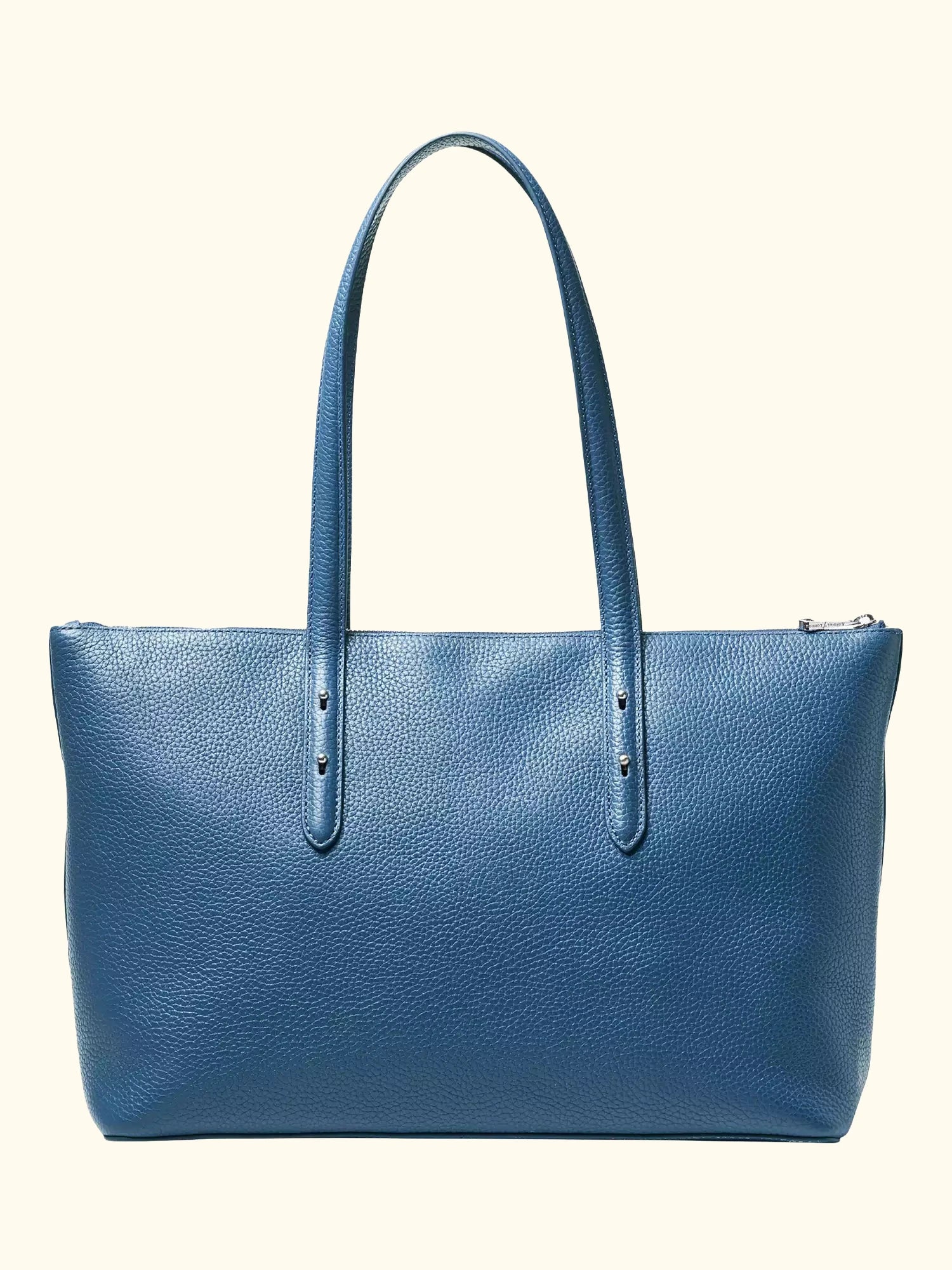 Aspinal of London Zipped Regent Leather Tote Bag