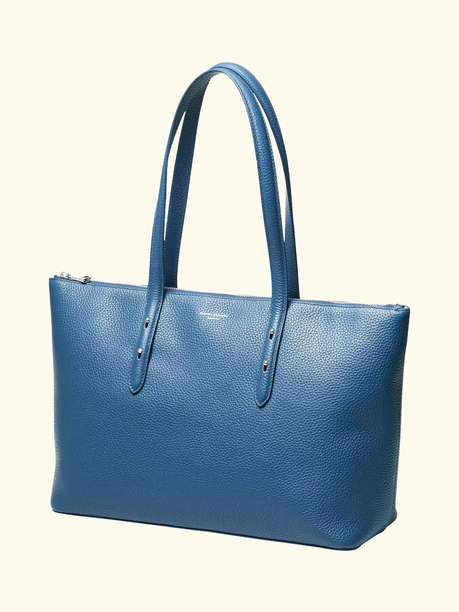 Aspinal of London Zipped Regent Leather Tote Bag
