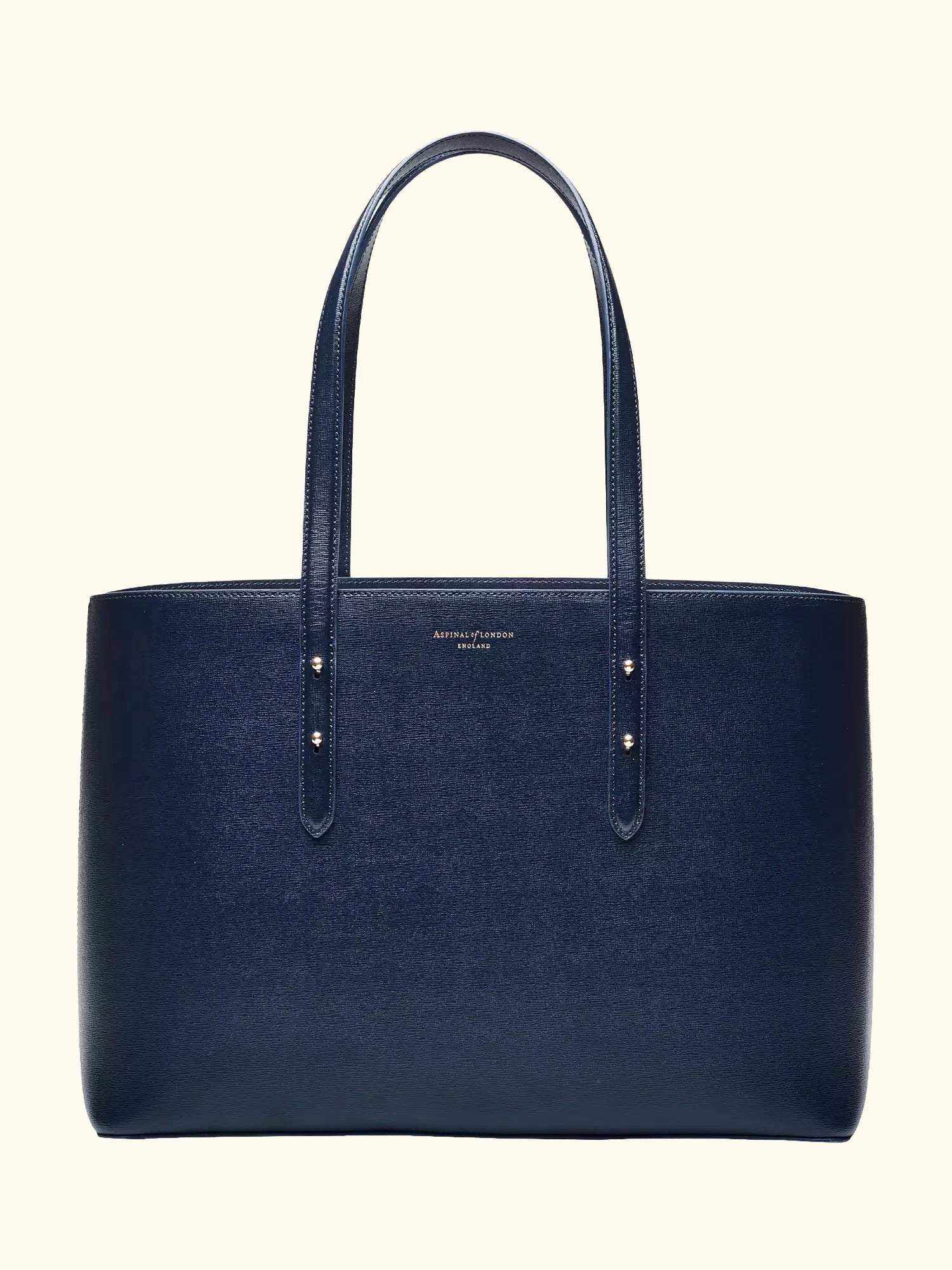 Aspinal of London Zipped Regent Leather Tote Bag