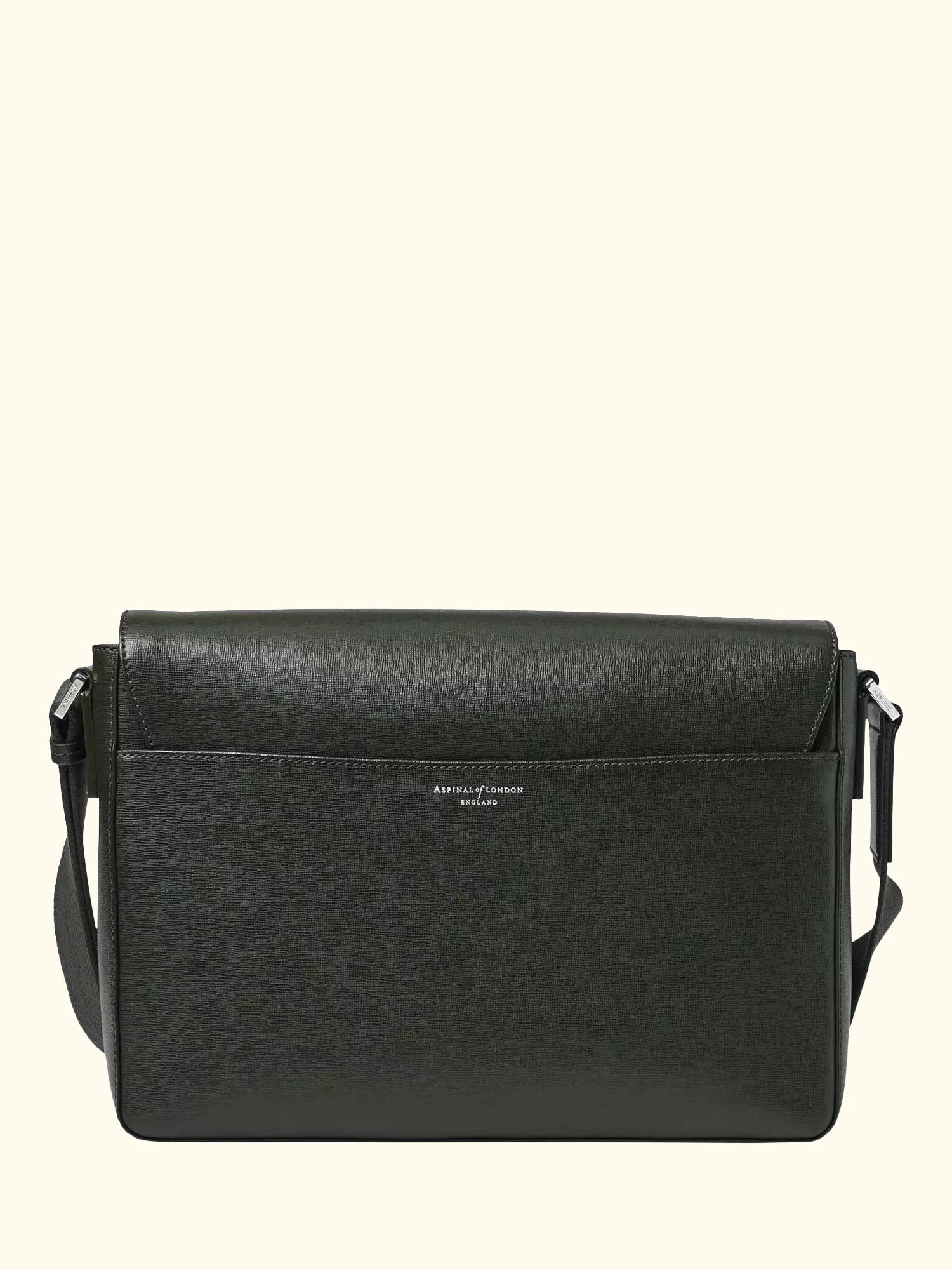 Aspinal of London Reporter Leather Satchel Bag