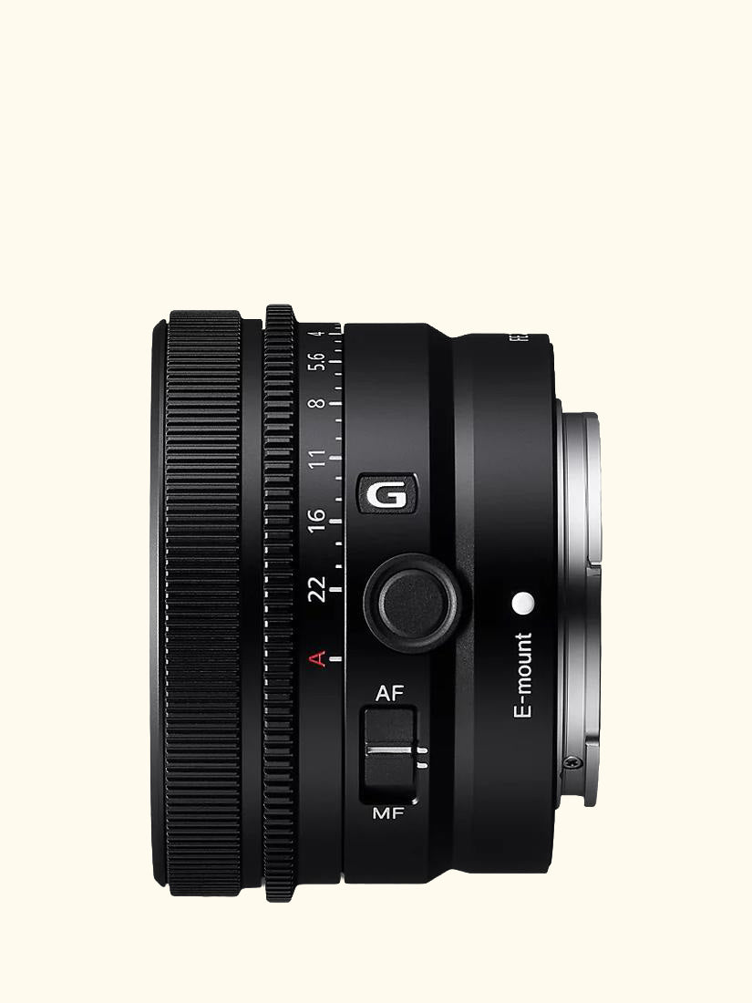 SEL40F25GB FE 40mm f/2.5 Wide Angle Lens, Black