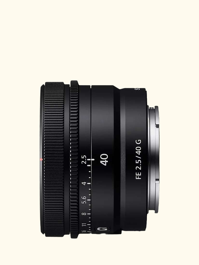 SEL40F25GB FE 40mm f/2.5 Wide Angle Lens, Black