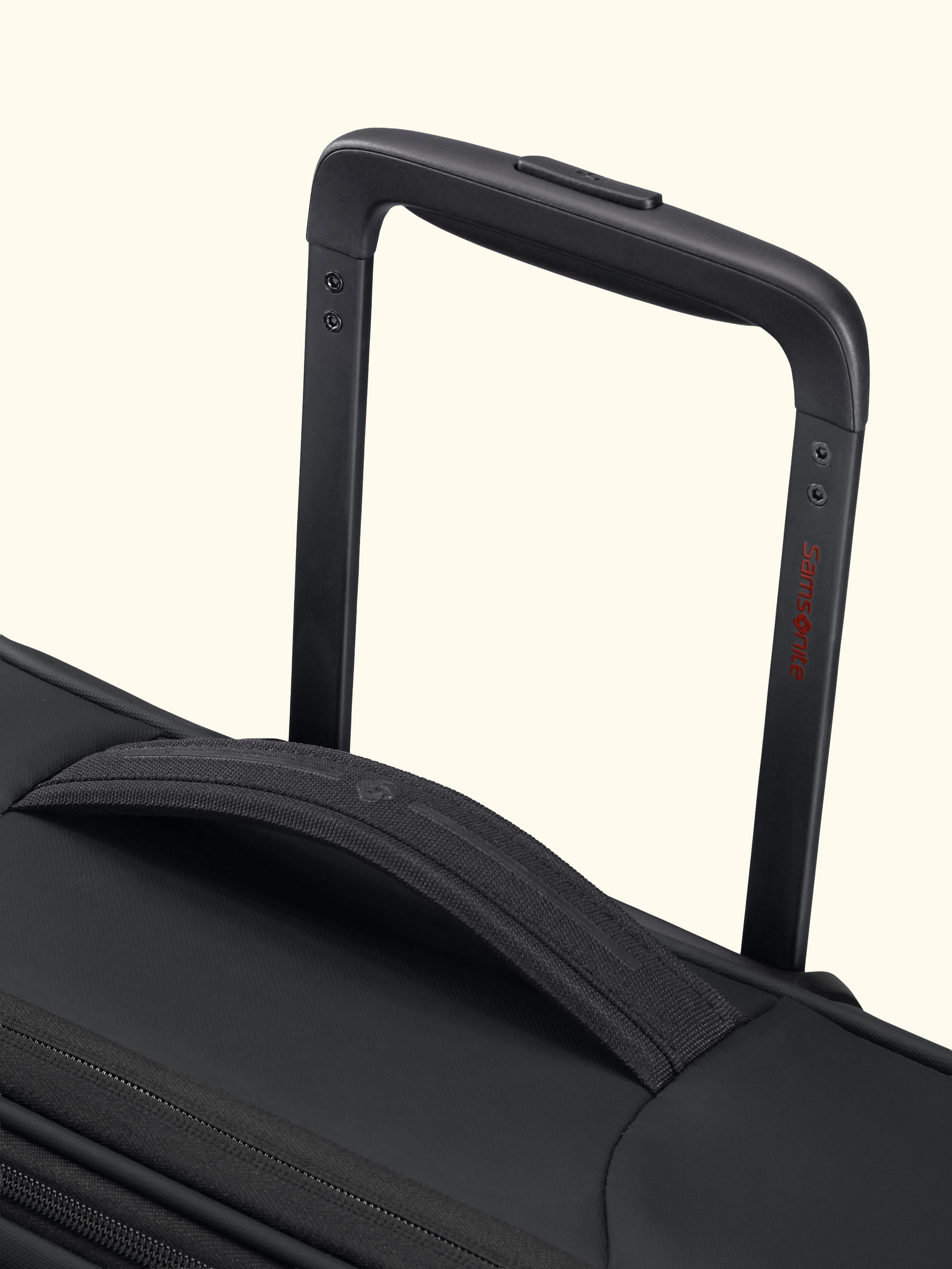 Glazed 55cm Expandable 8-Wheel Suitcase, 44/49L