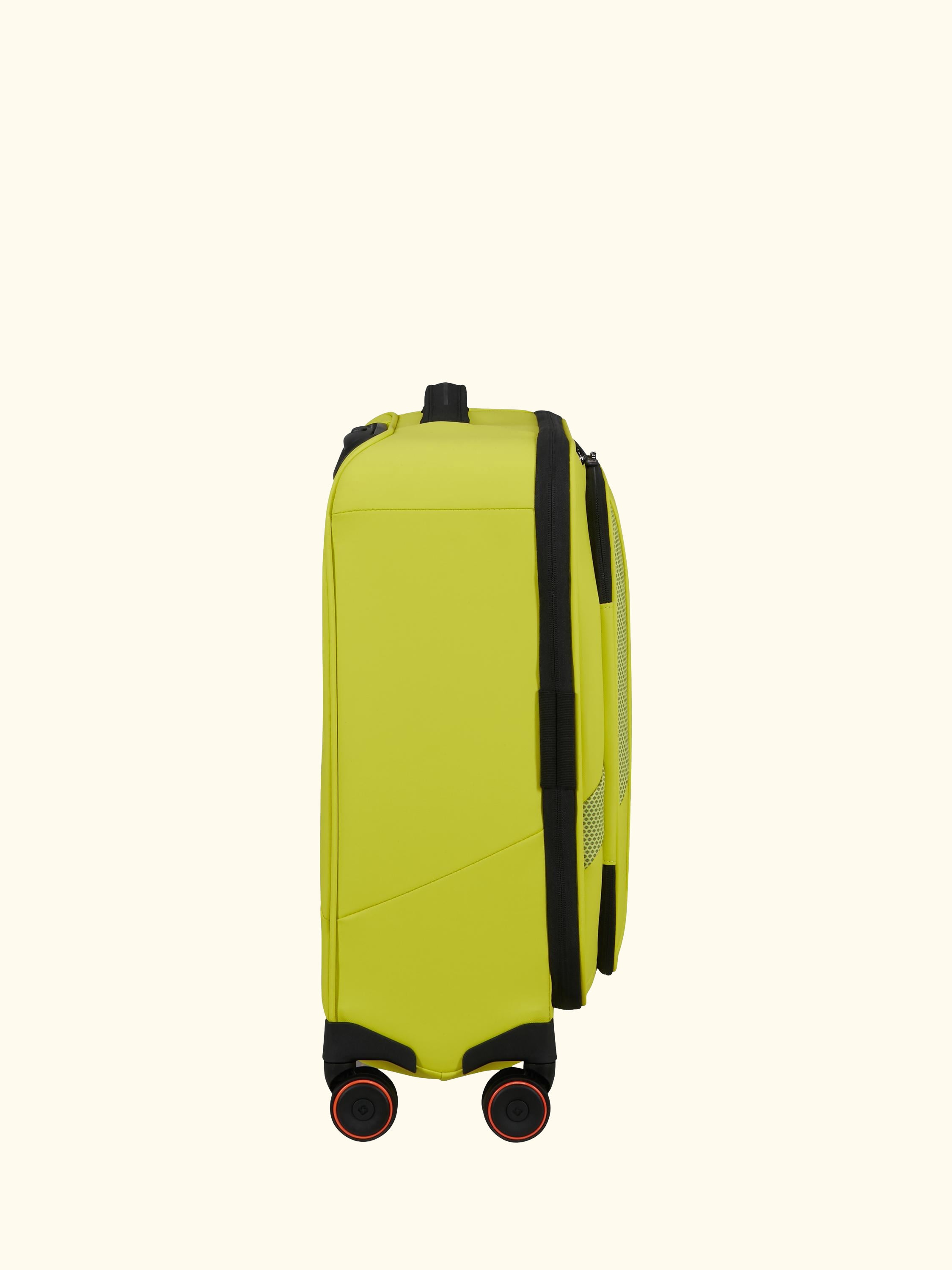 Glazed 55cm Expandable 8-Wheel Suitcase, 44/49L