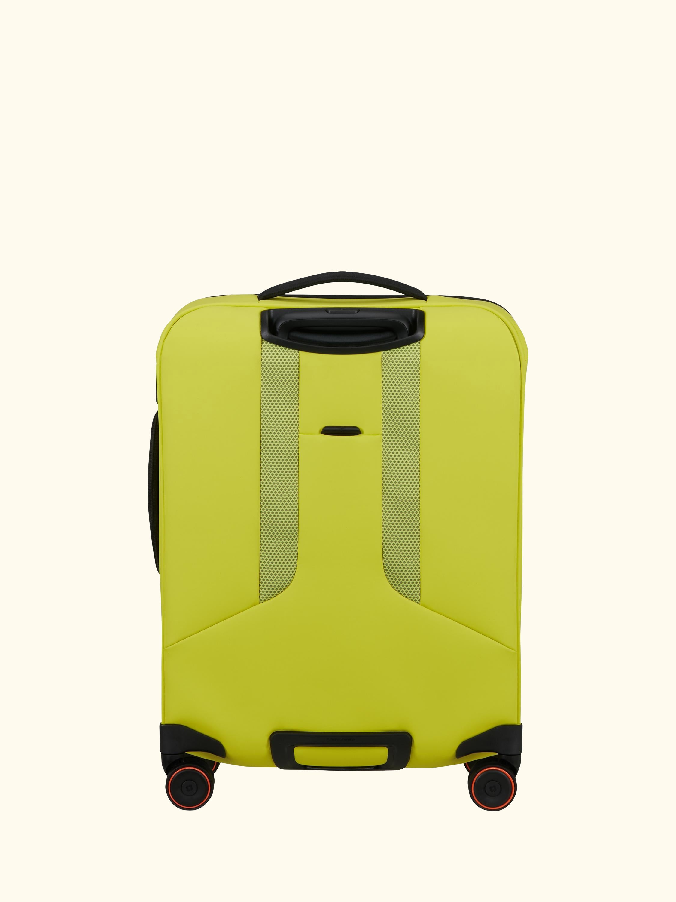 Glazed 55cm Expandable 8-Wheel Suitcase, 44/49L