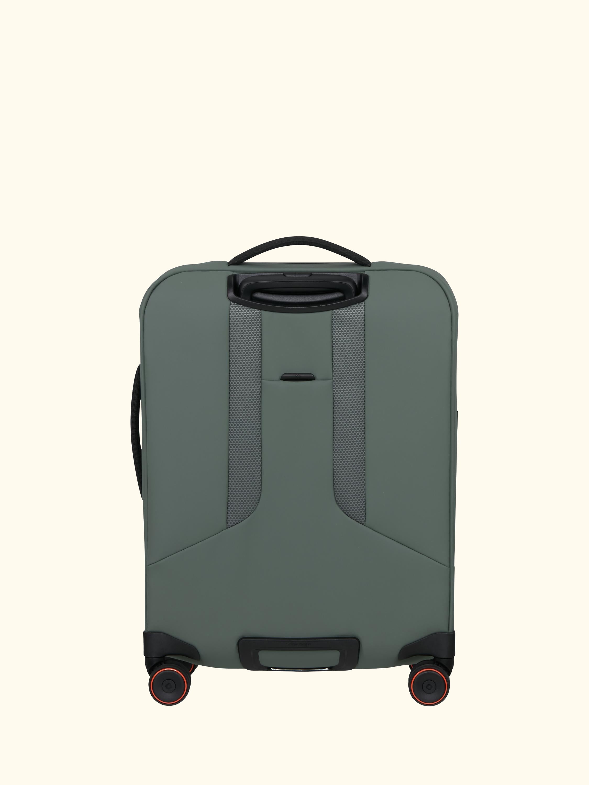 Glazed 55cm Expandable 8-Wheel Suitcase, 44/49L