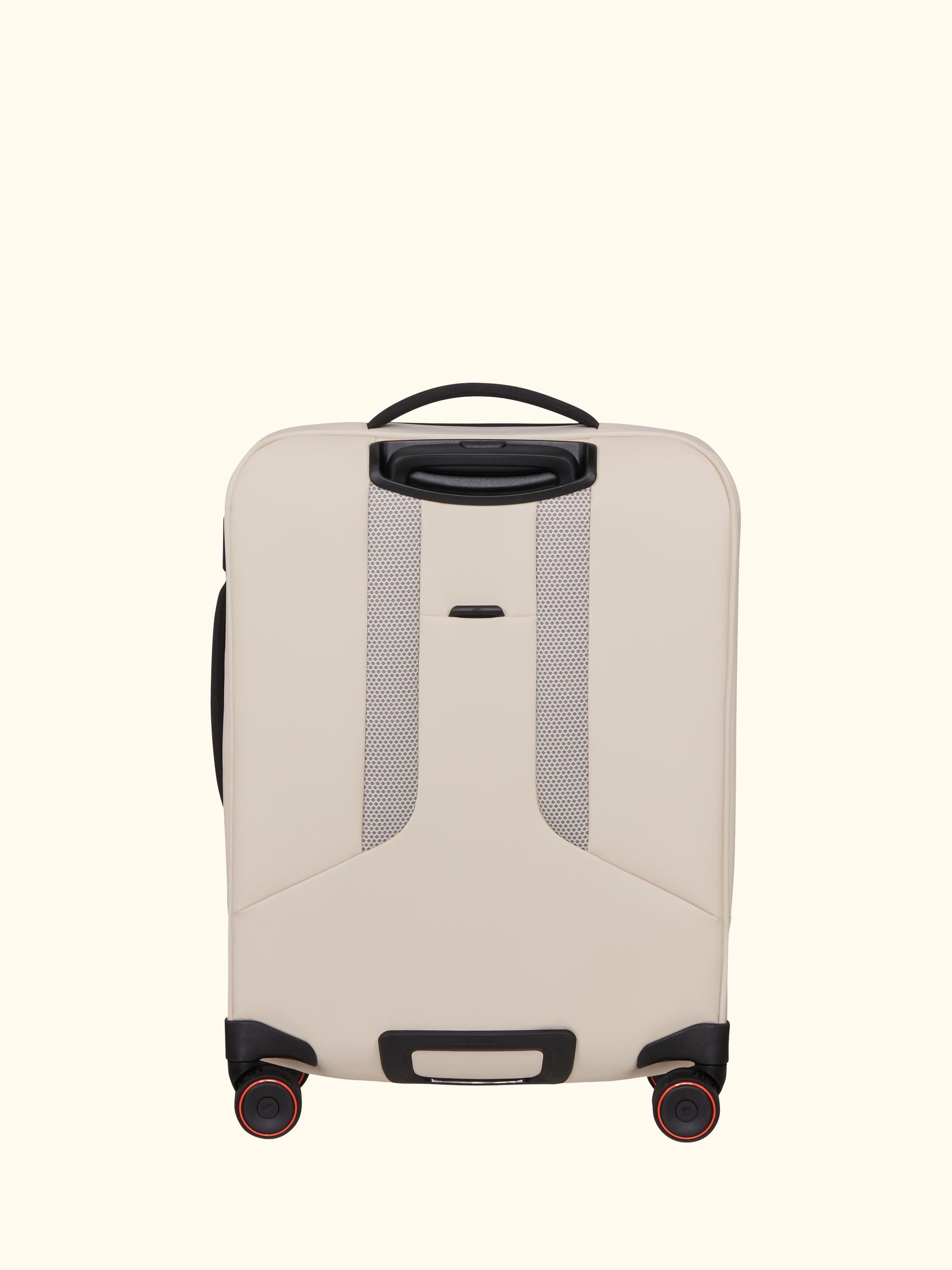 Glazed 55cm Expandable 8-Wheel Suitcase, 44/49L