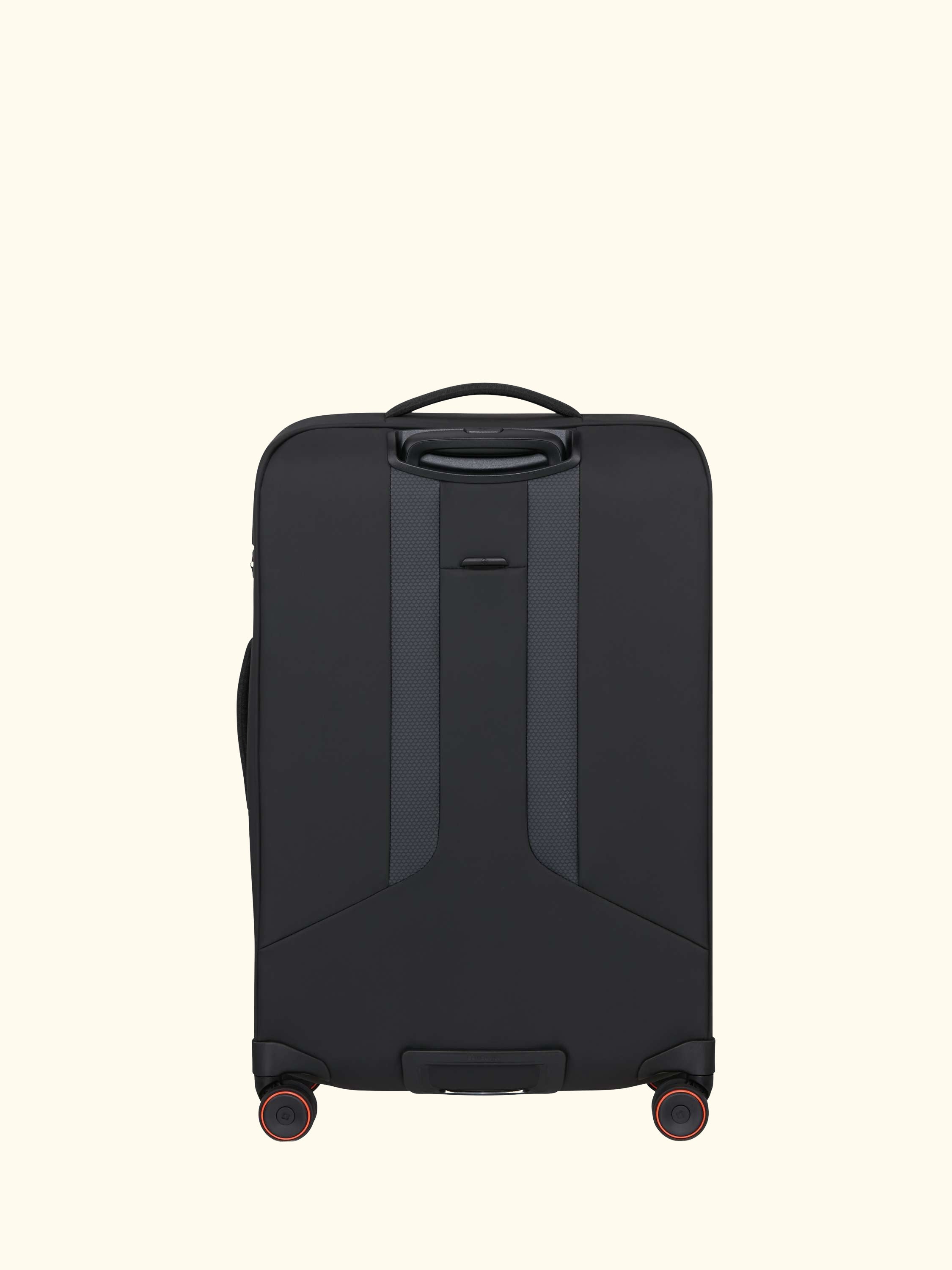 Glazed 67cm Expandable 8-Wheel Suitcase, 83/94L, Black