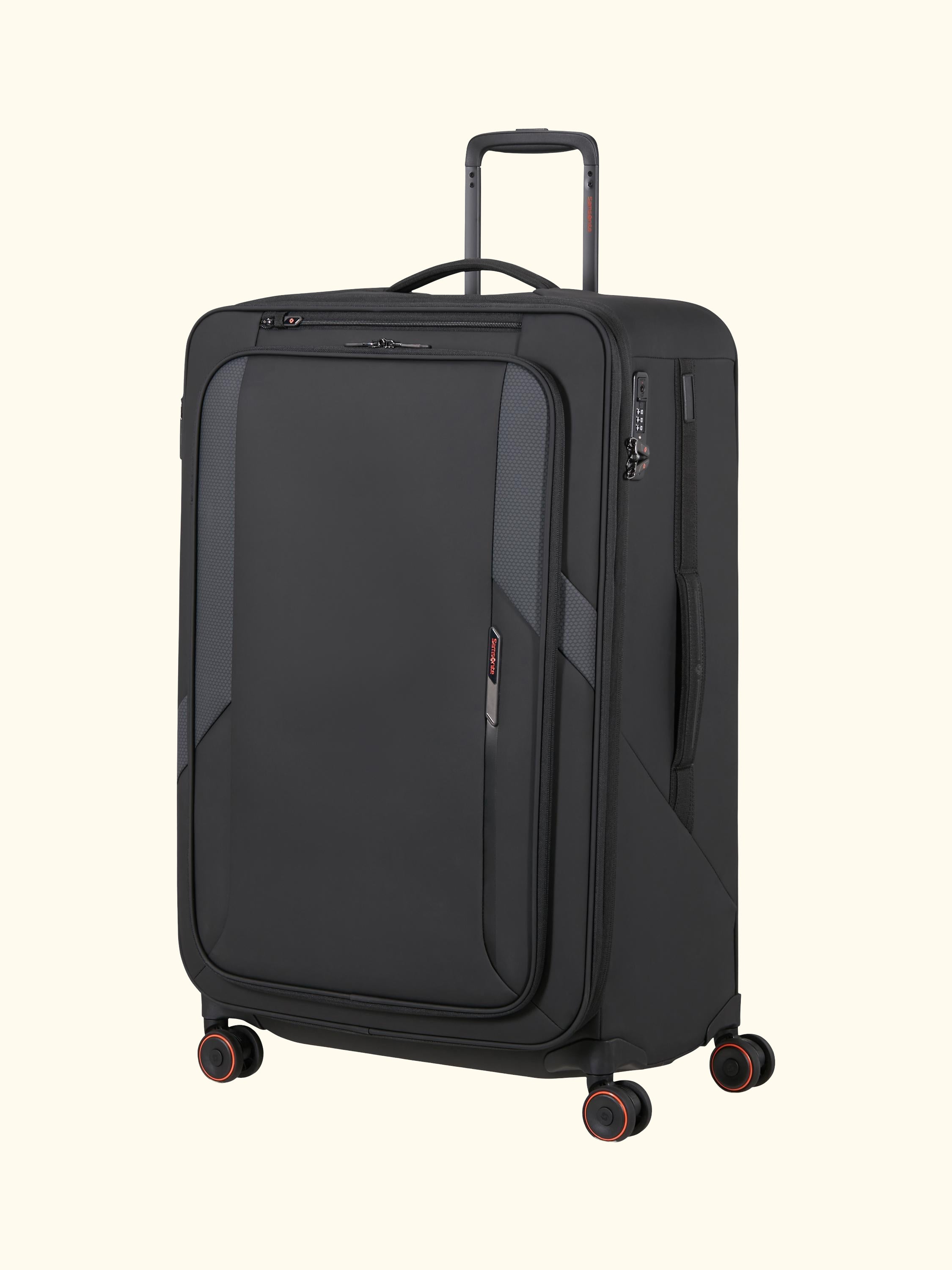 Glazed 78cm Expandable 8-Wheel Suitcase, 125/141L