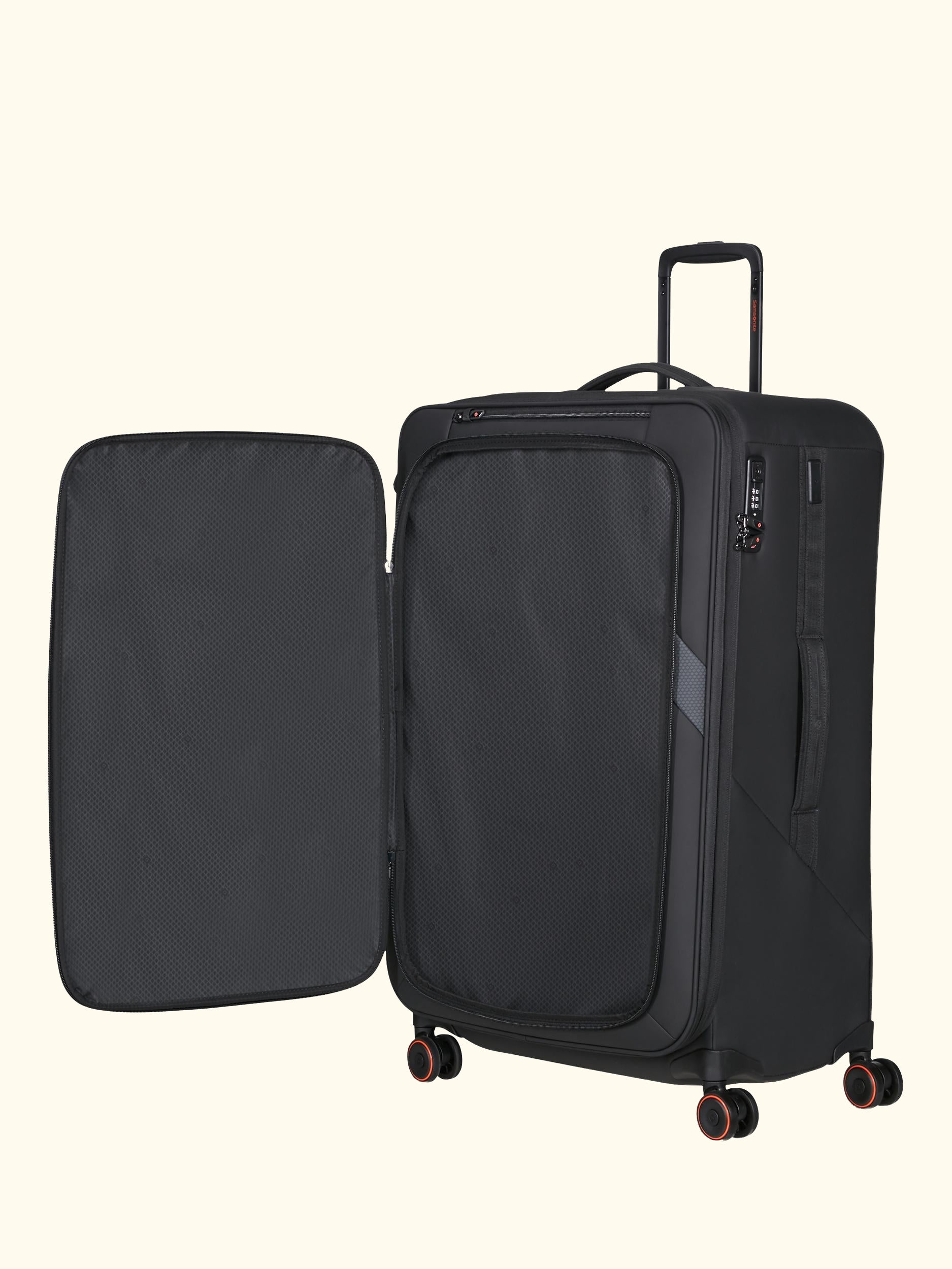 Glazed 78cm Expandable 8-Wheel Suitcase, 125/141L