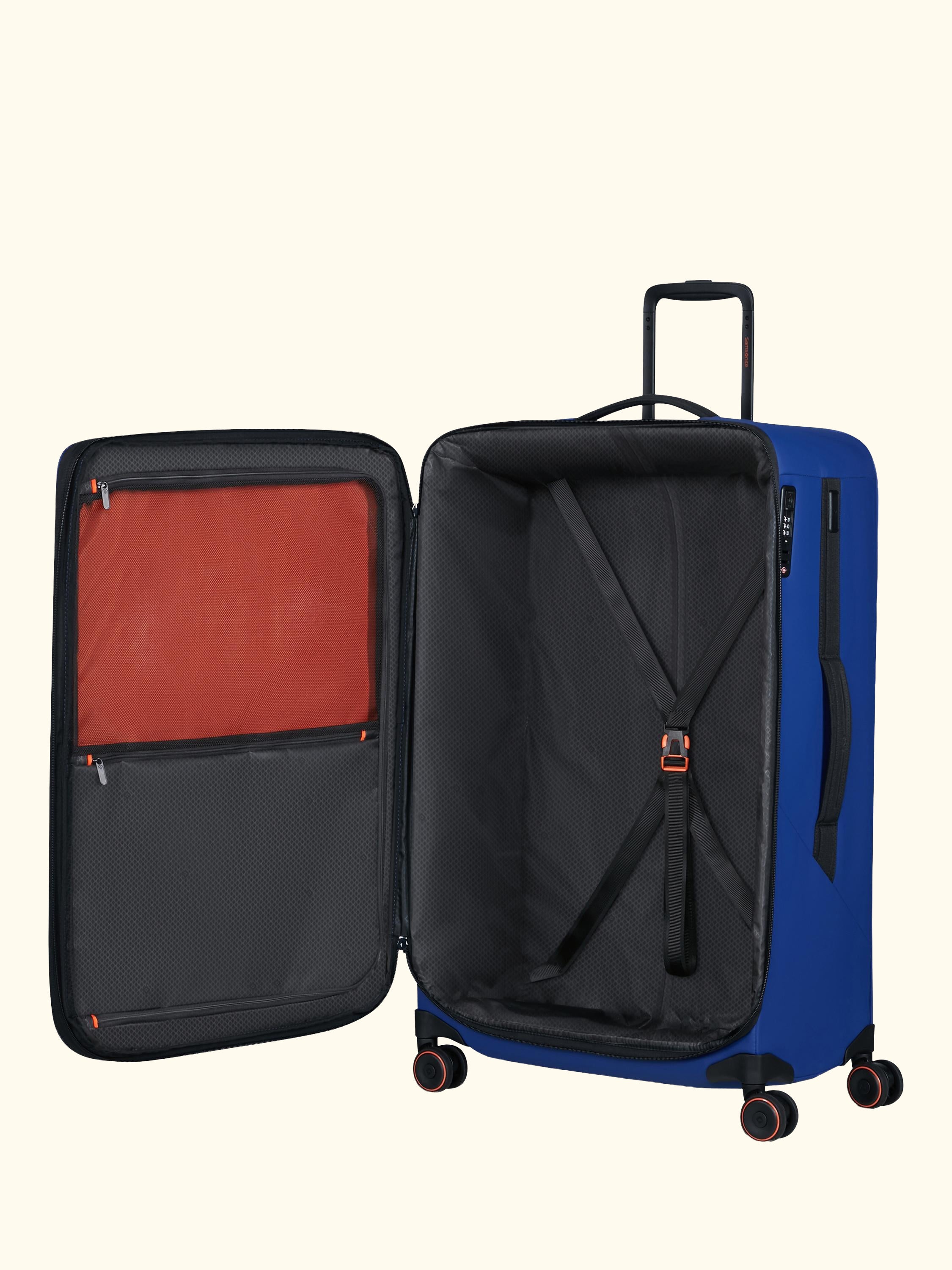 Glazed 78cm Expandable 8-Wheel Suitcase, 125/141L