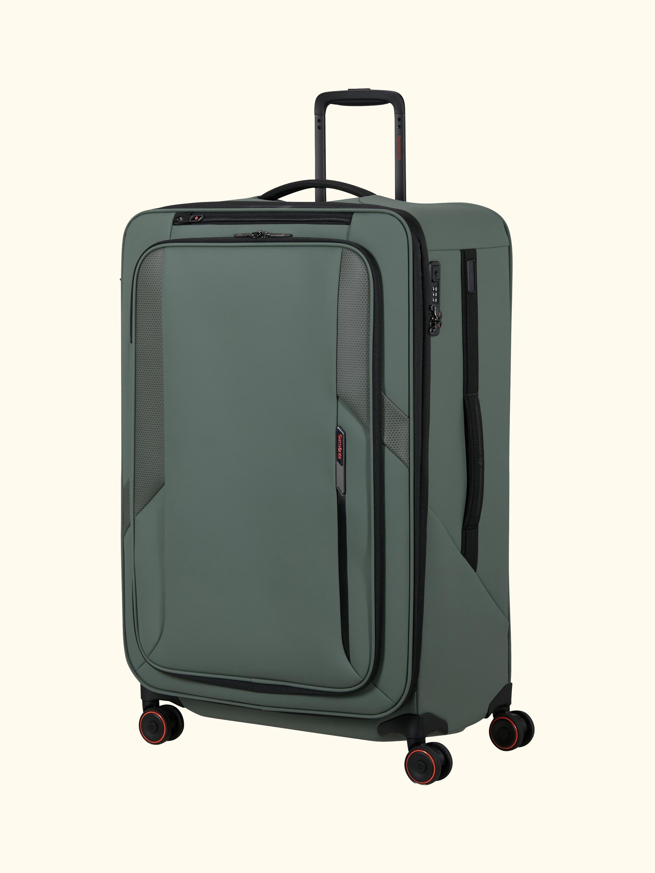 Glazed 78cm Expandable 8-Wheel Suitcase, 125/141L