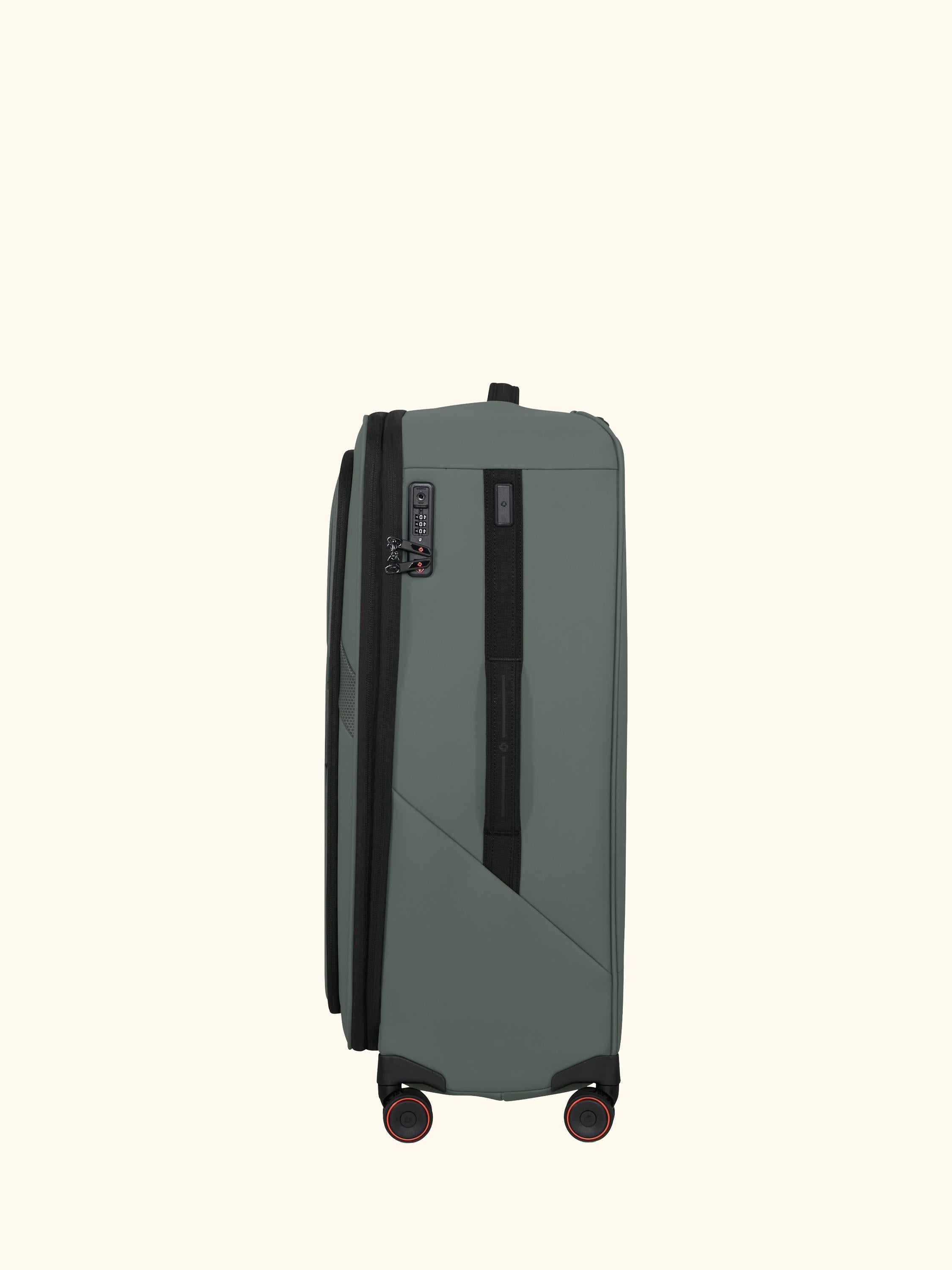 Glazed 78cm Expandable 8-Wheel Suitcase, 125/141L