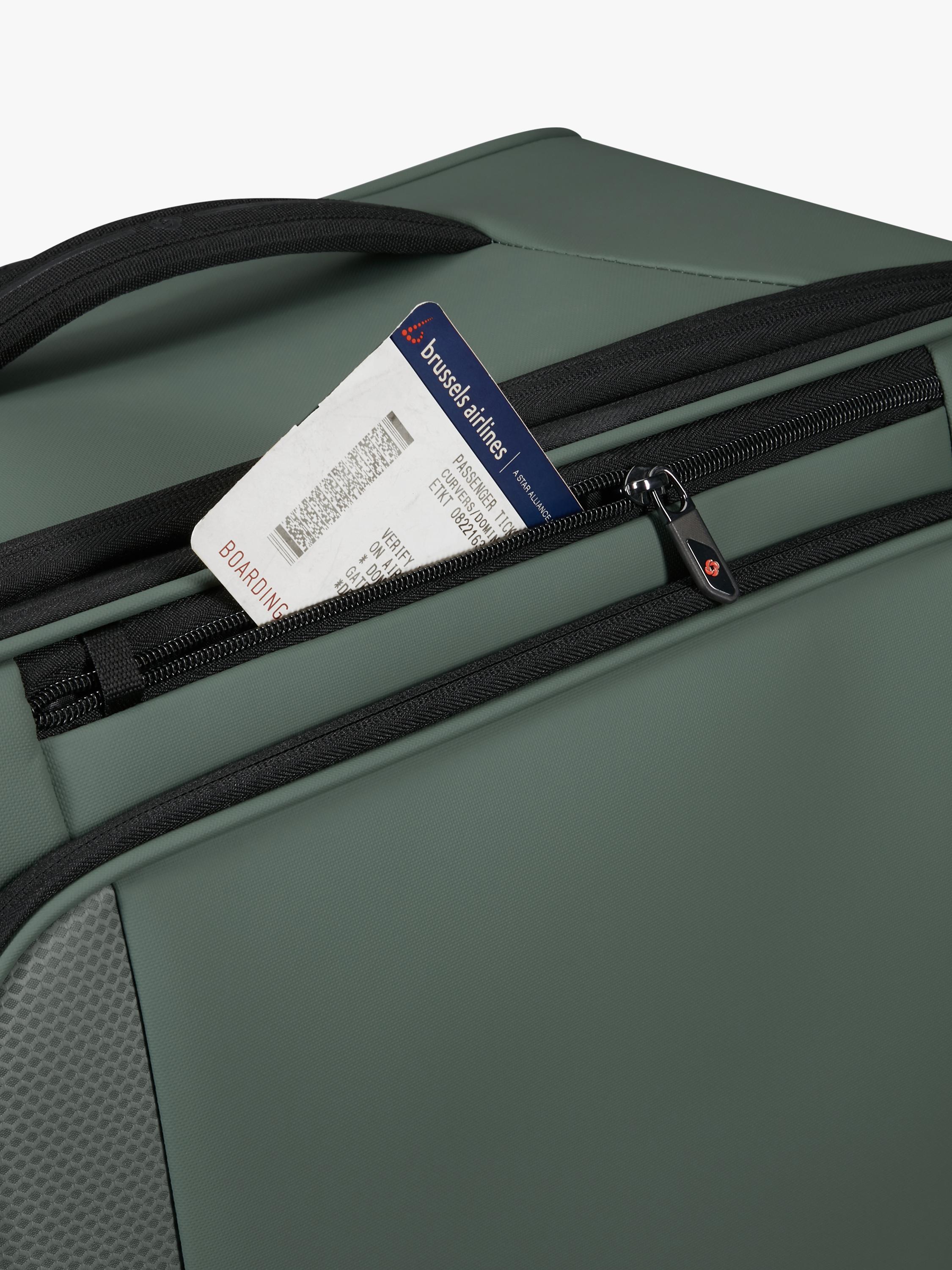 Glazed 78cm Expandable 8-Wheel Suitcase, 125/141L