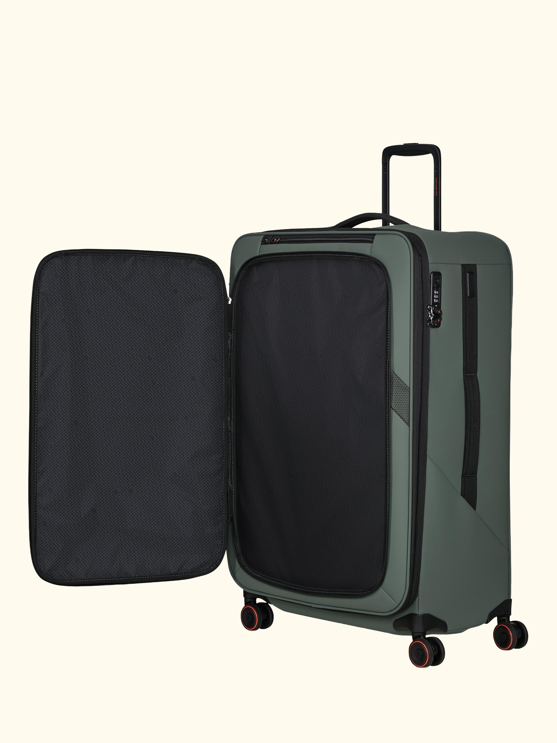 Glazed 78cm Expandable 8-Wheel Suitcase, 125/141L