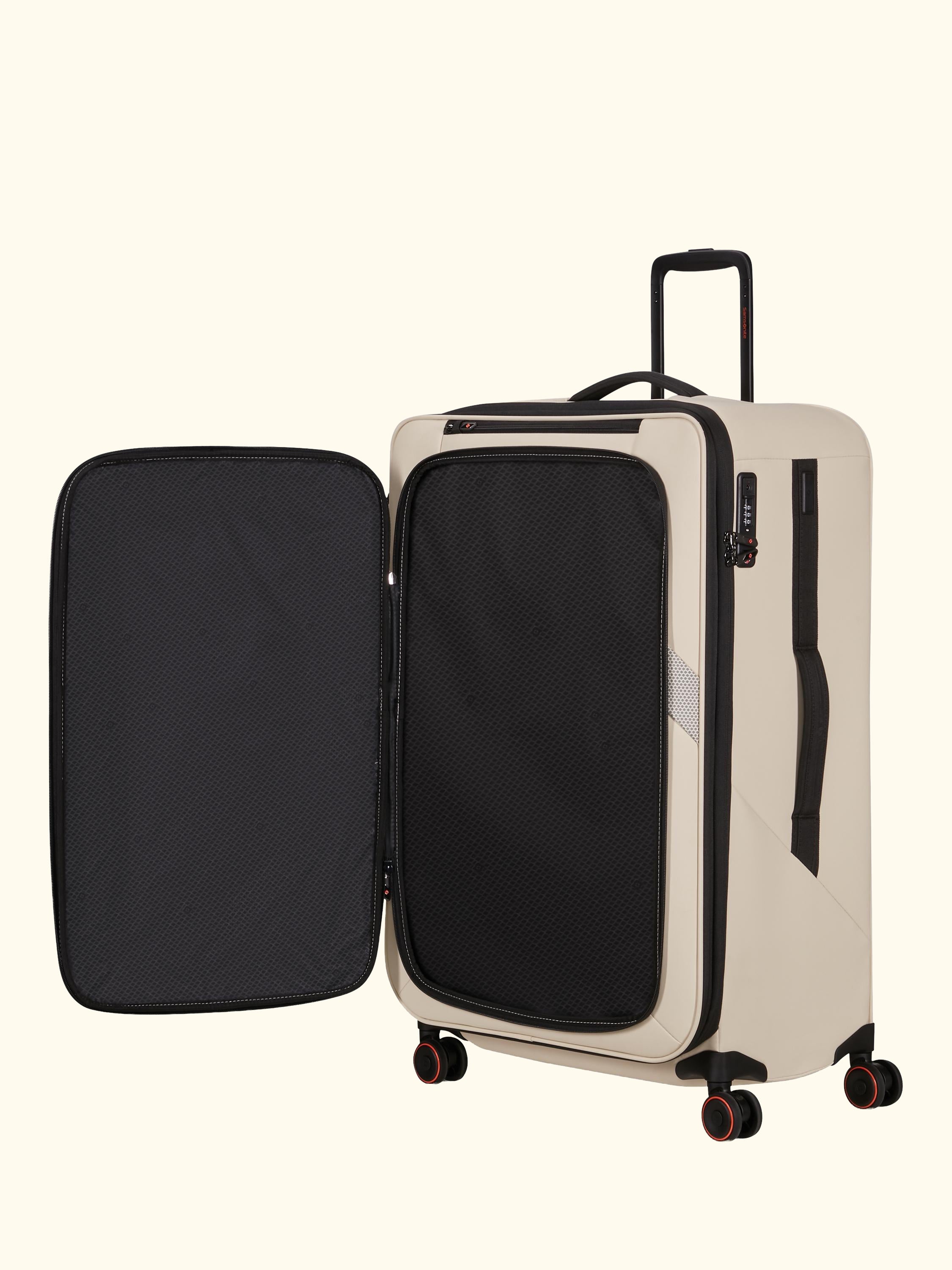 Glazed 78cm Expandable 8-Wheel Suitcase, 125/141L