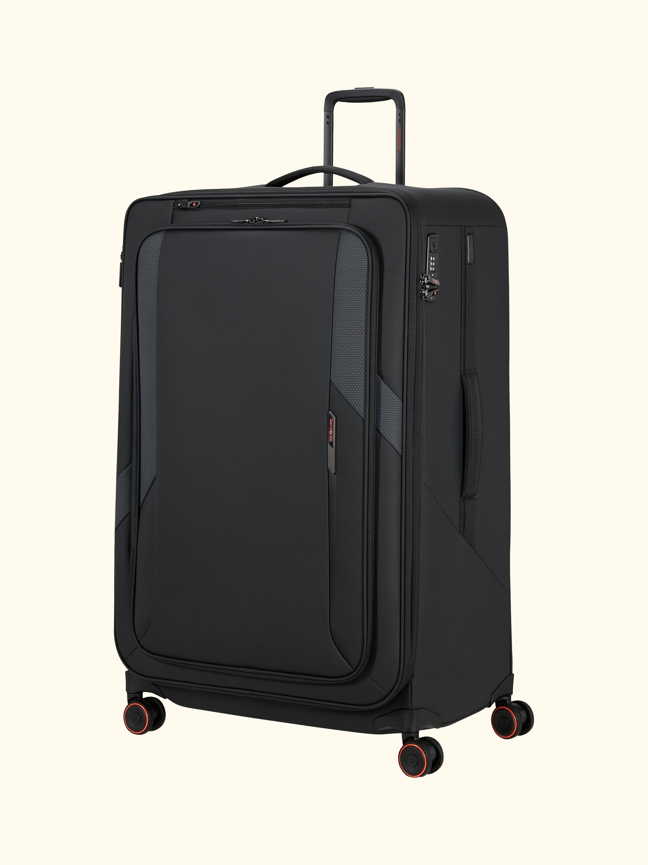 Glazed 84cm Expandable 8-Wheel Suitcase, 160/178L