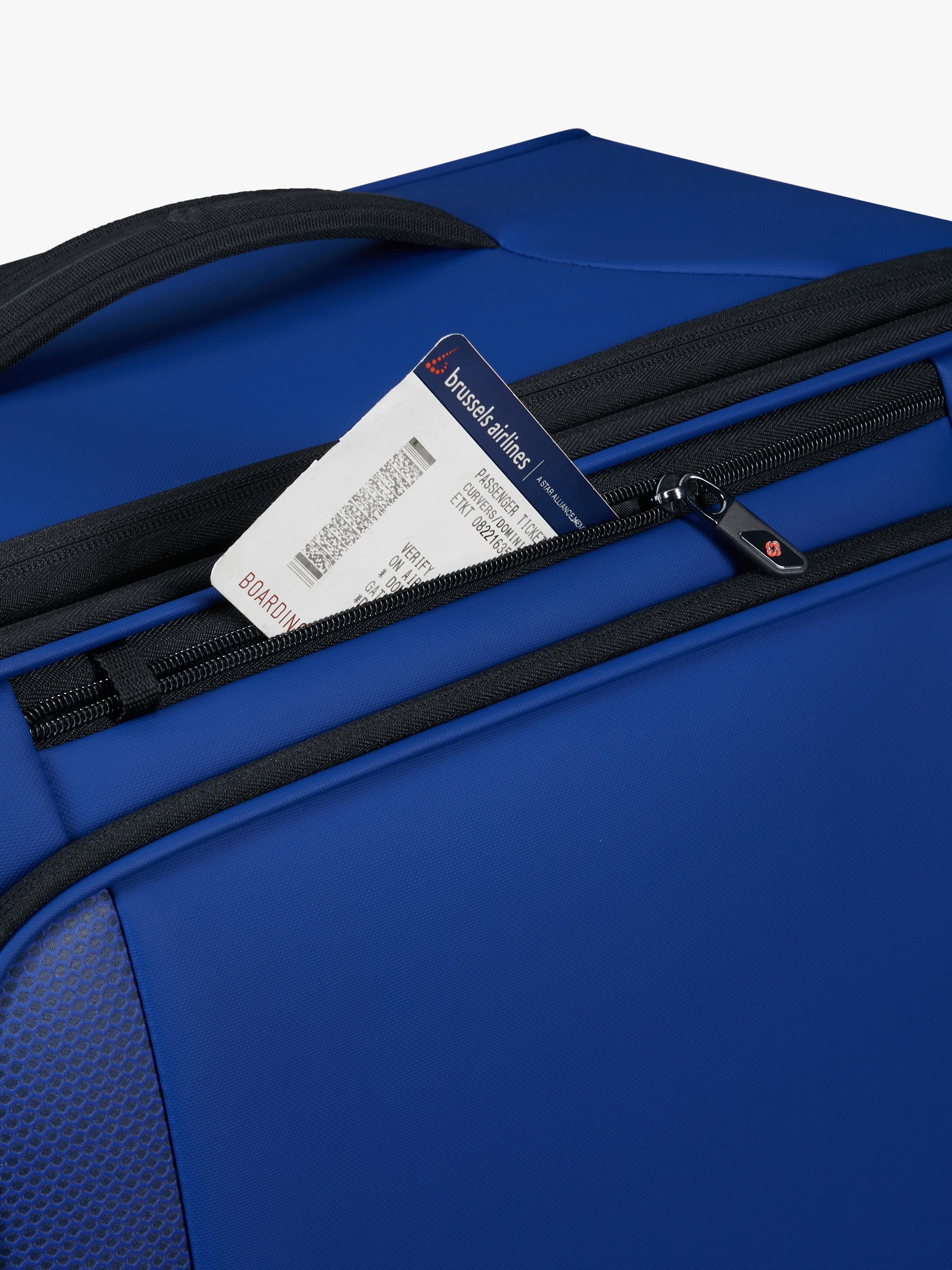Glazed 84cm Expandable 8-Wheel Suitcase, 160/178L
