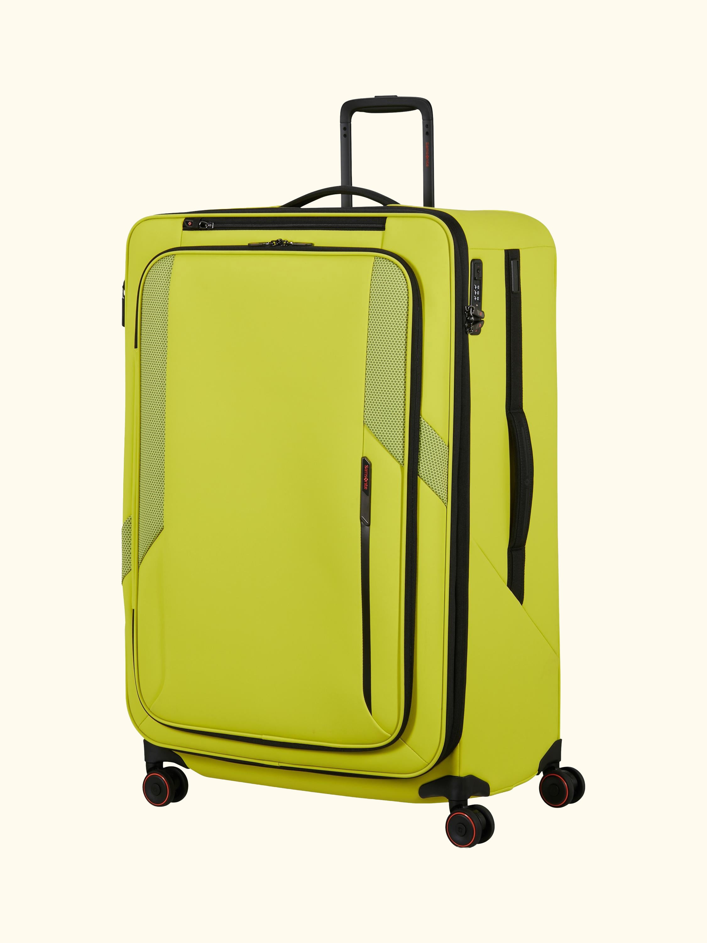 Glazed 84cm Expandable 8-Wheel Suitcase, 160/178L