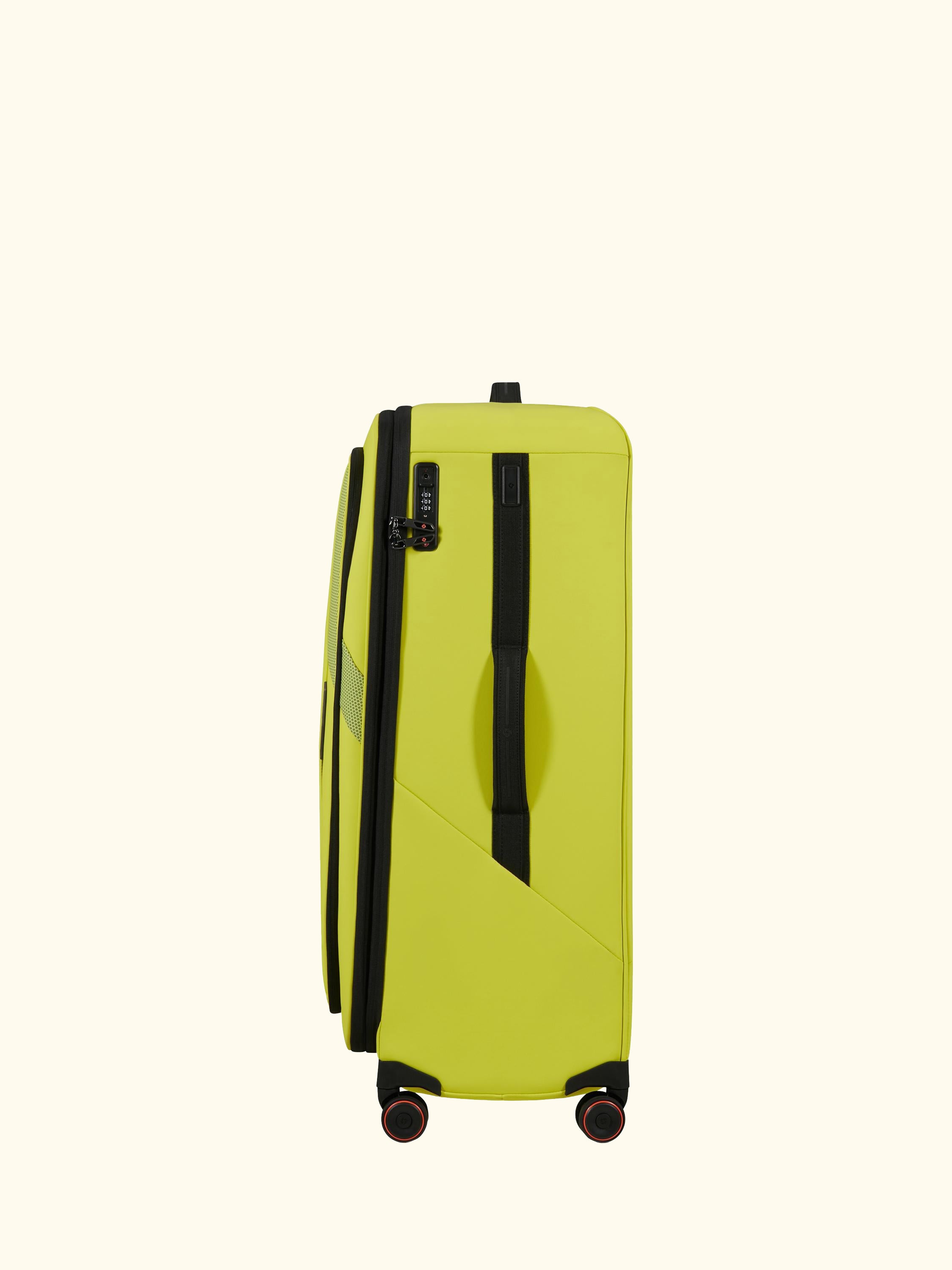 Glazed 84cm Expandable 8-Wheel Suitcase, 160/178L