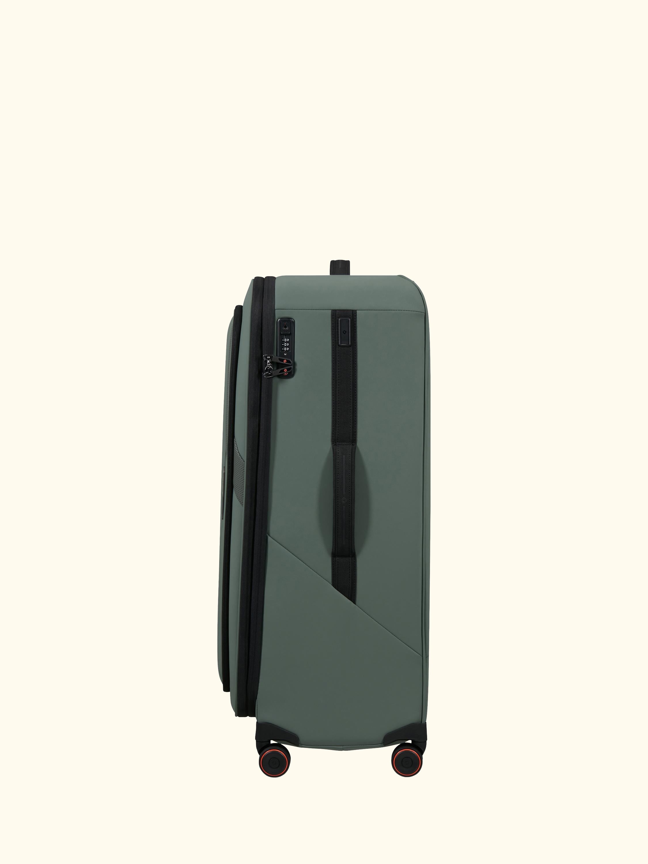 Glazed 84cm Expandable 8-Wheel Suitcase, 160/178L