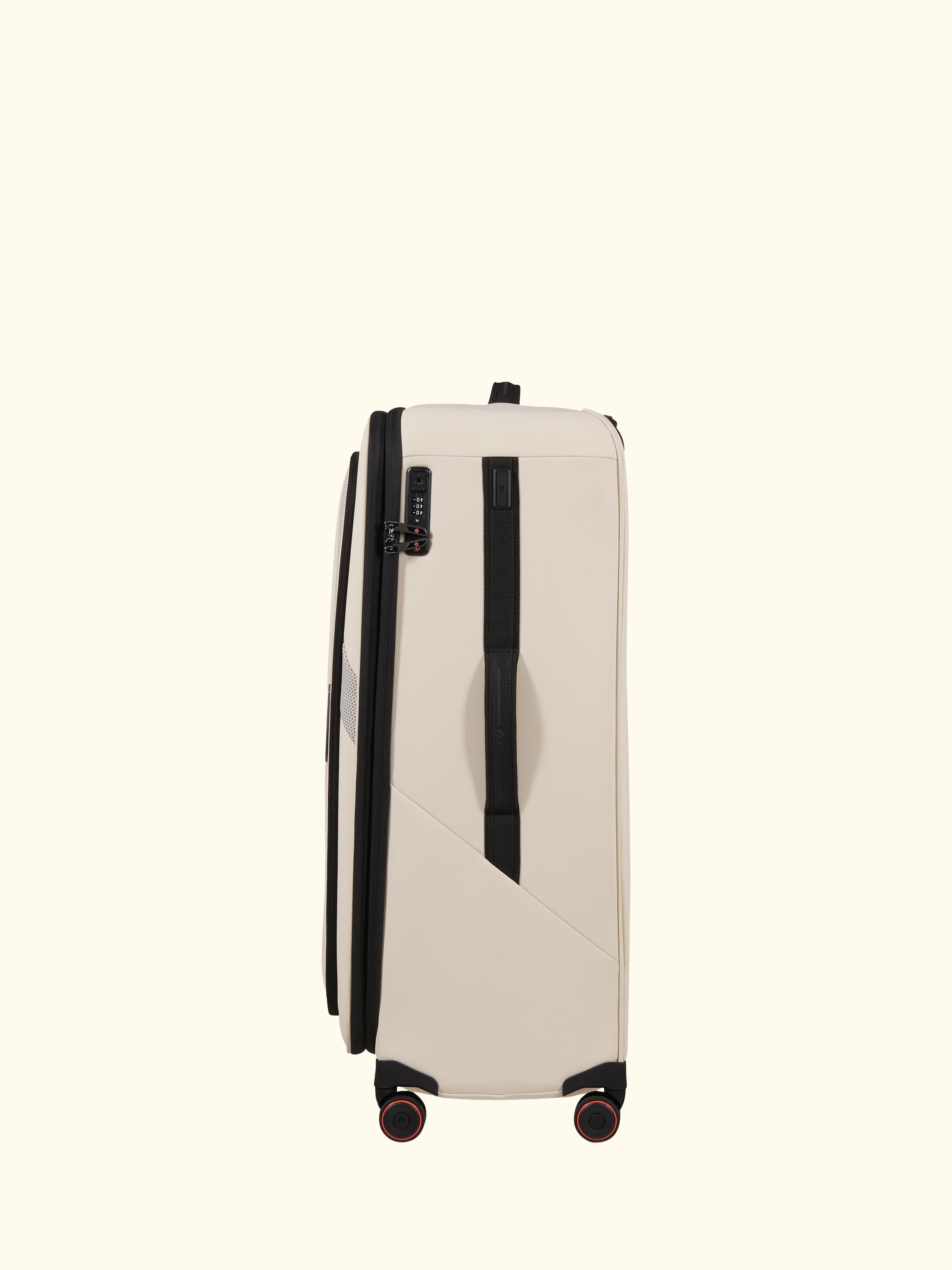 Glazed 84cm Expandable 8-Wheel Suitcase, 160/178L