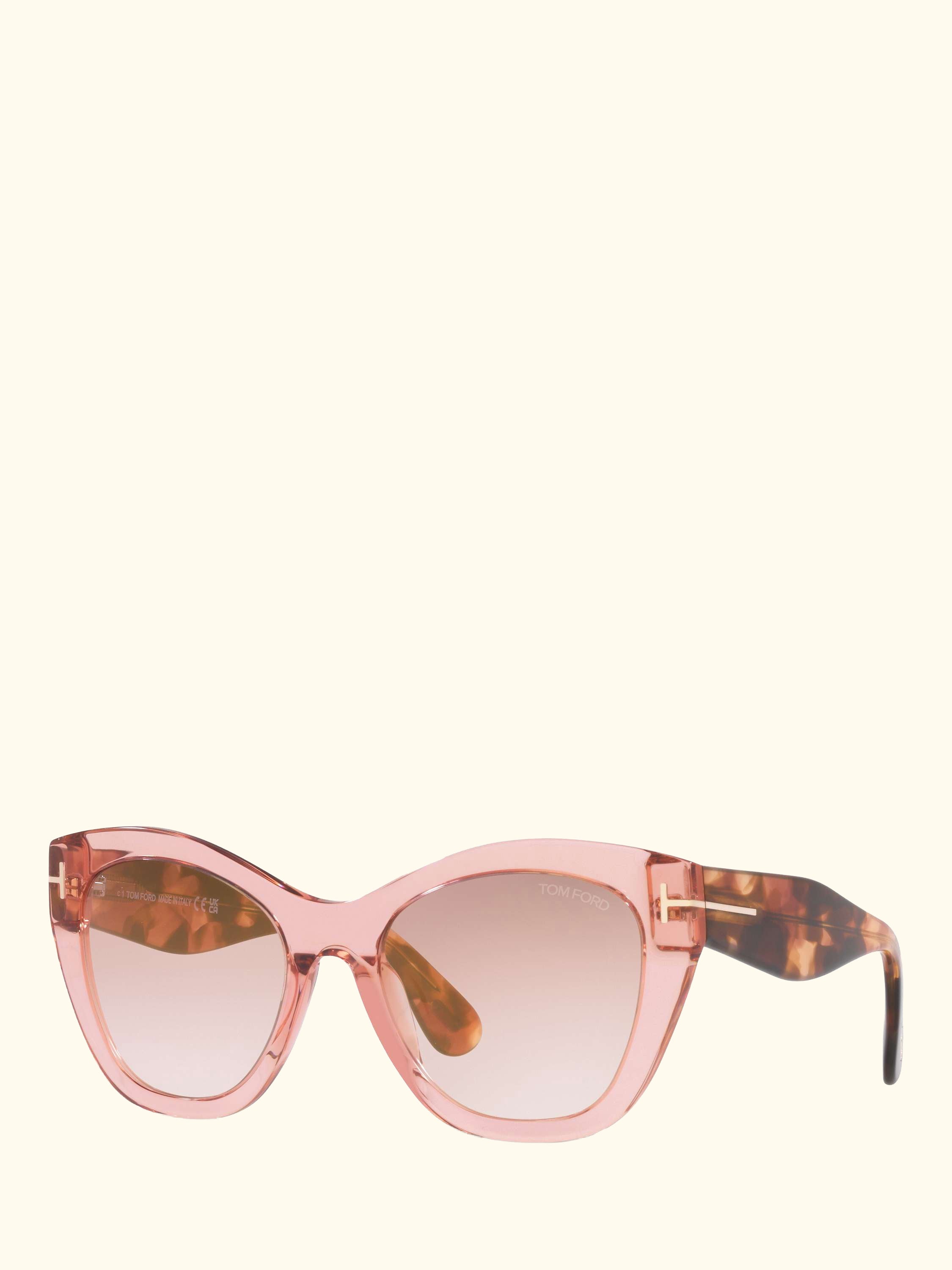 TR001422 Women's Oval Sunglasses, Pink/Pink Gradient
