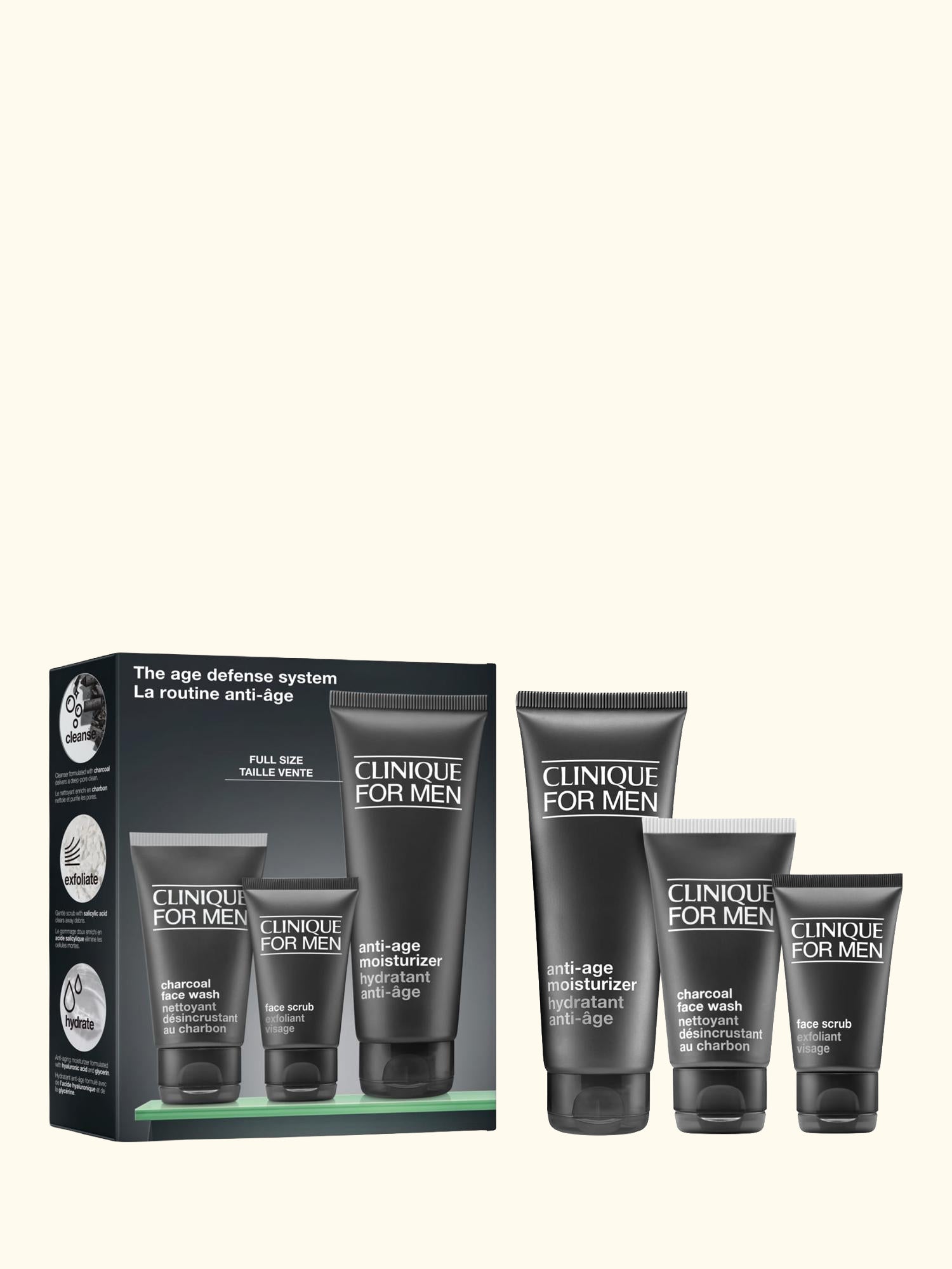 For Men The Age Defence System Skincare Gift Set