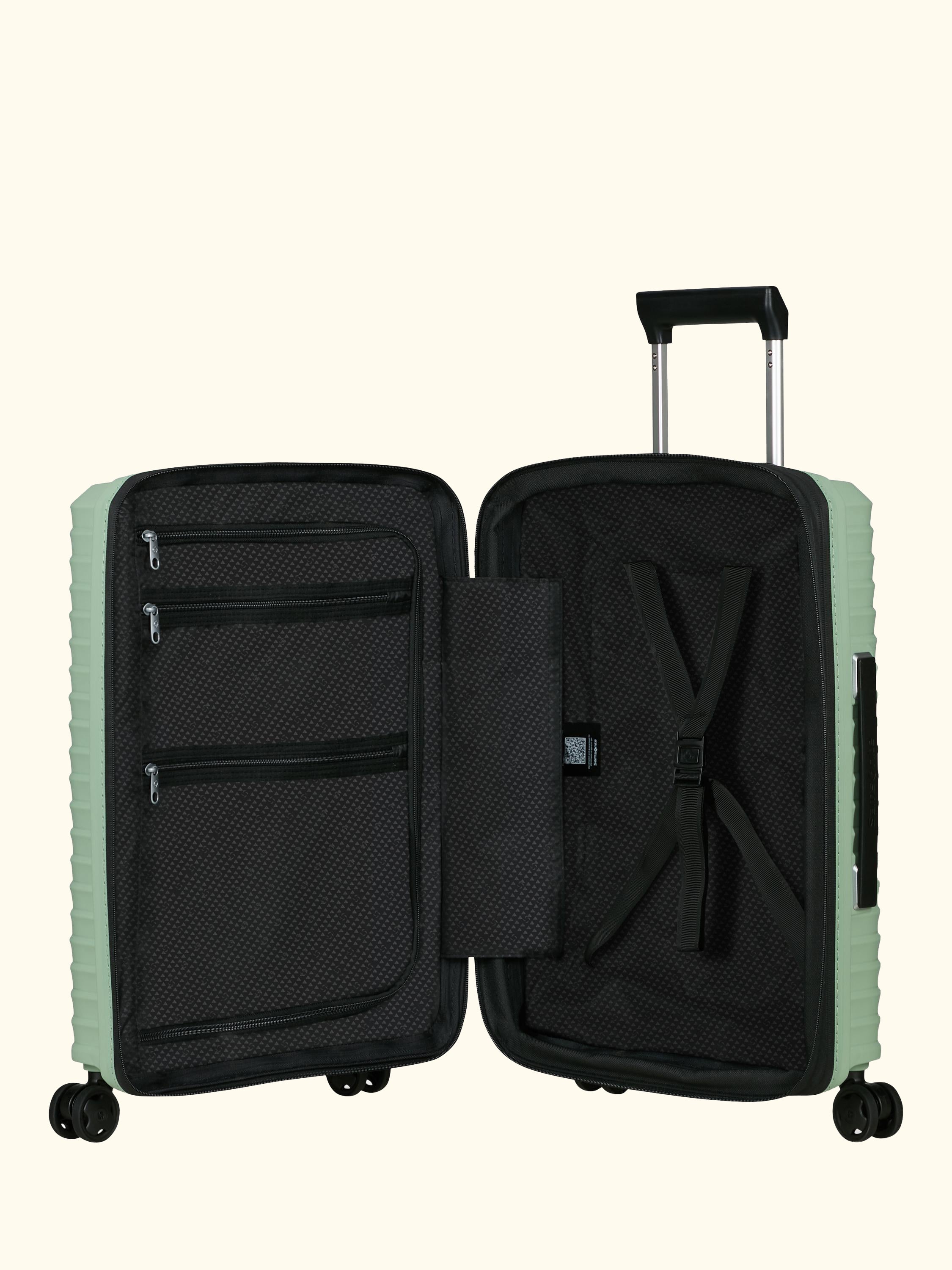 Upscape 55cm, 40cm Wide Expandable 4-Wheel Cabin Case, 45L