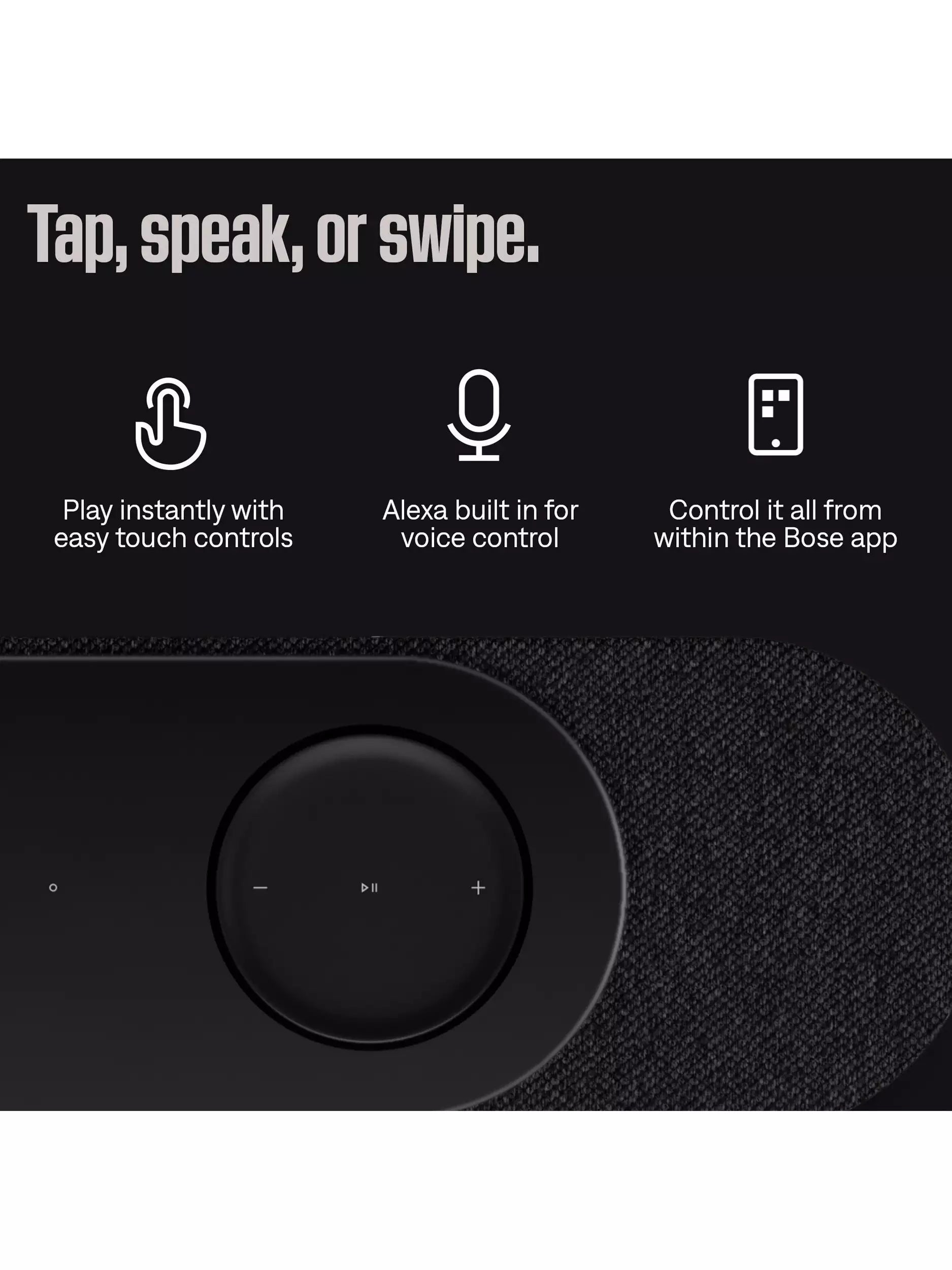 Bose Lifestyle Ultra Soundbar with Dolby Atmos, Wi-Fi, Bluetooth & Voice Recognition and Control