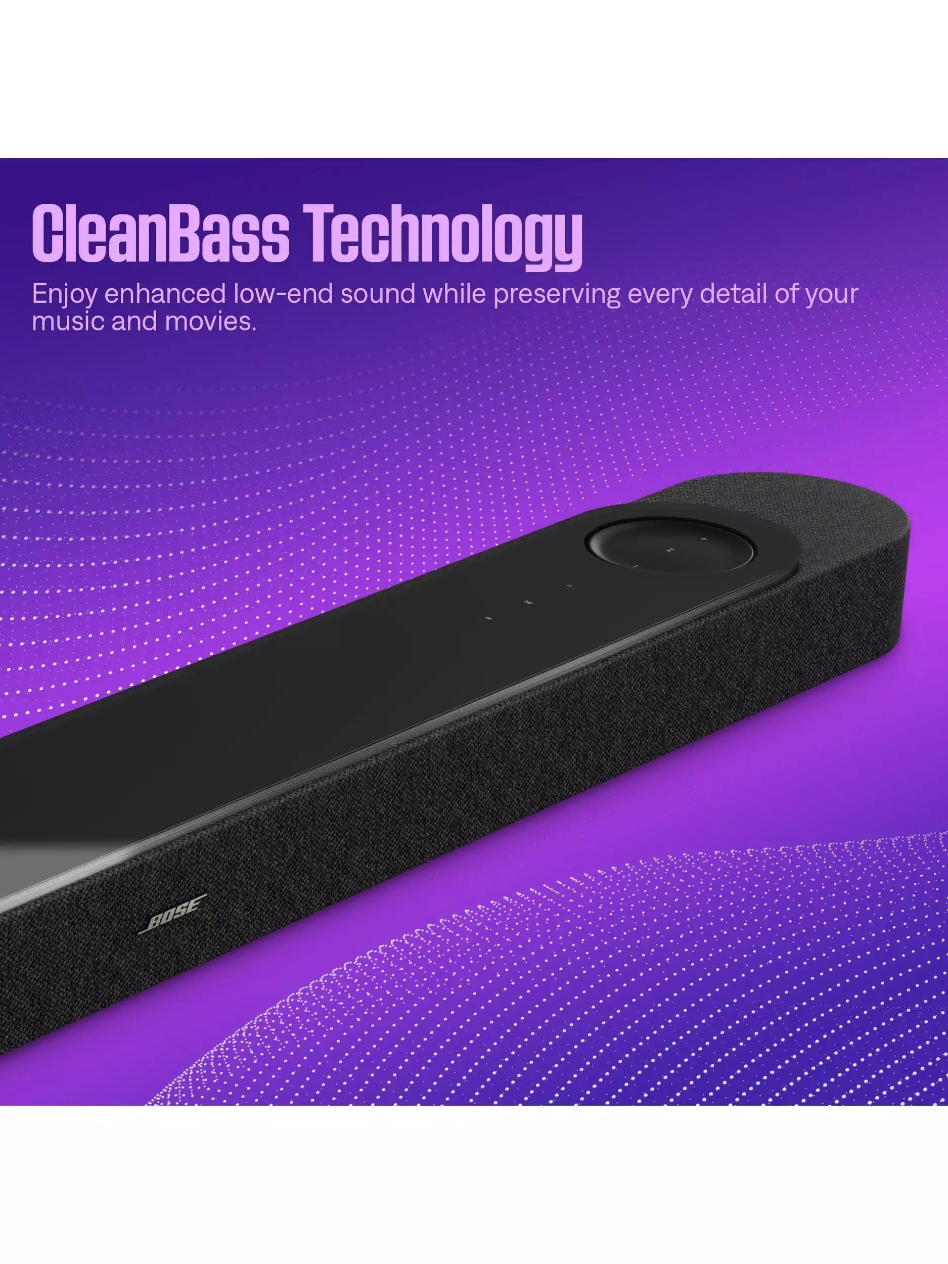 Bose Lifestyle Ultra Soundbar with Dolby Atmos, Wi-Fi, Bluetooth & Voice Recognition and Control