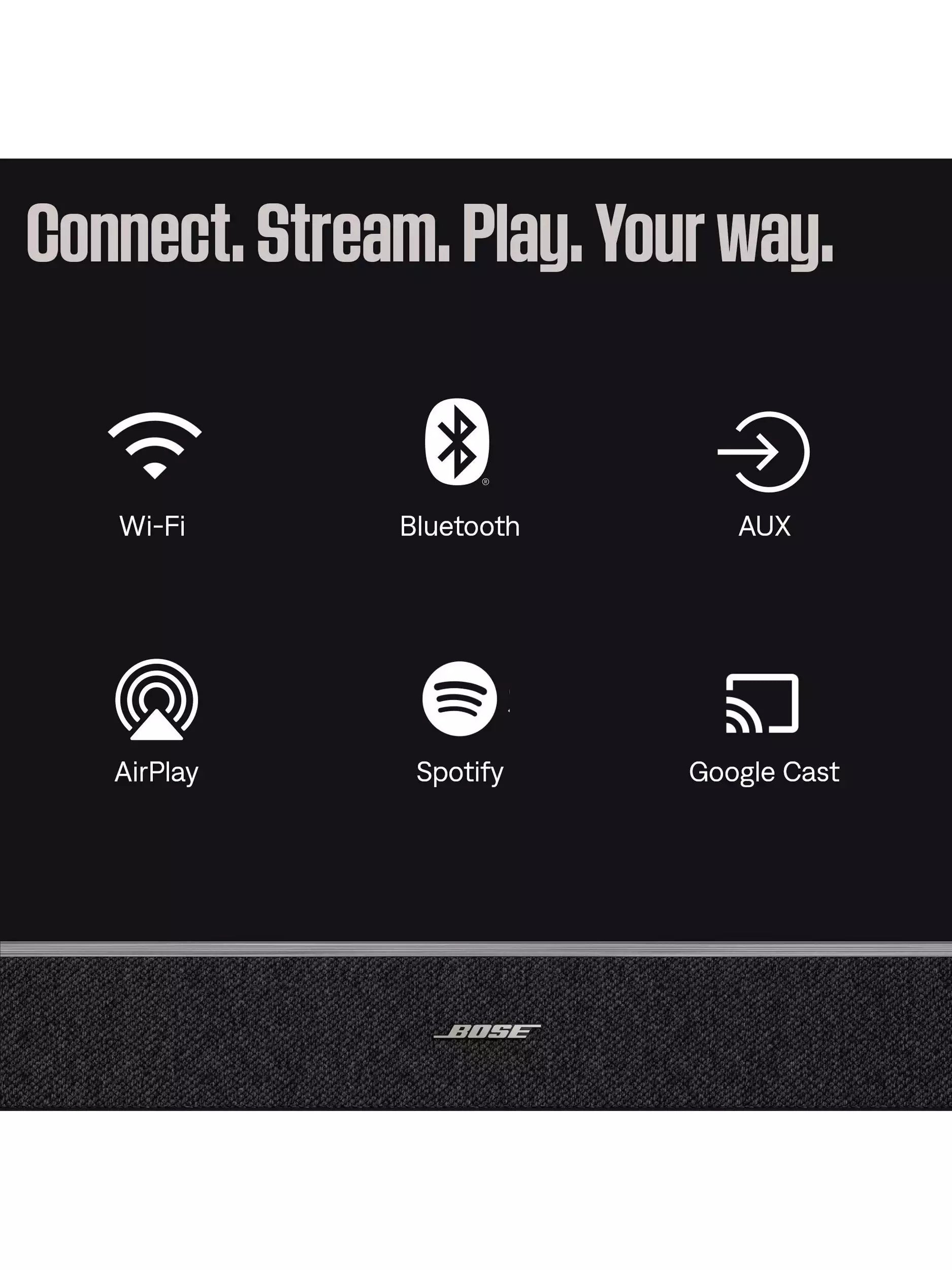 Bose Lifestyle Ultra Speaker Bluetooth Wi-Fi Smart Speaker with Voice Recognition and Control