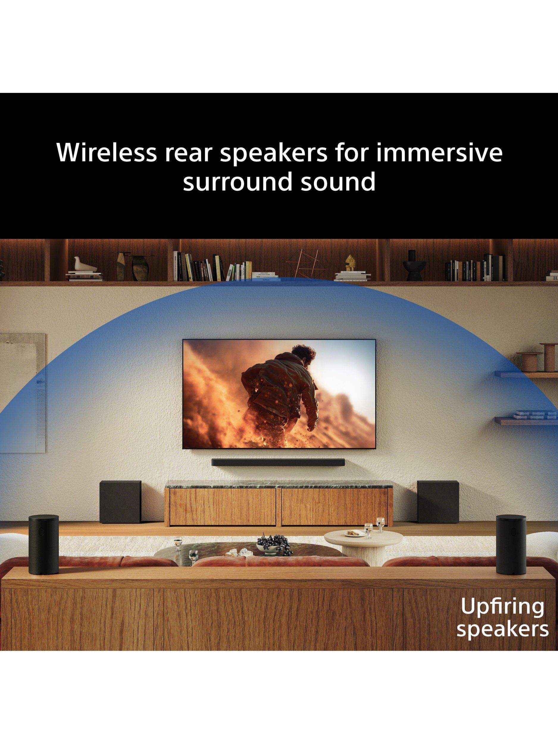 Bravia Theatre Rear 9 SA-RS9 Wireless Rear Speakers, Black