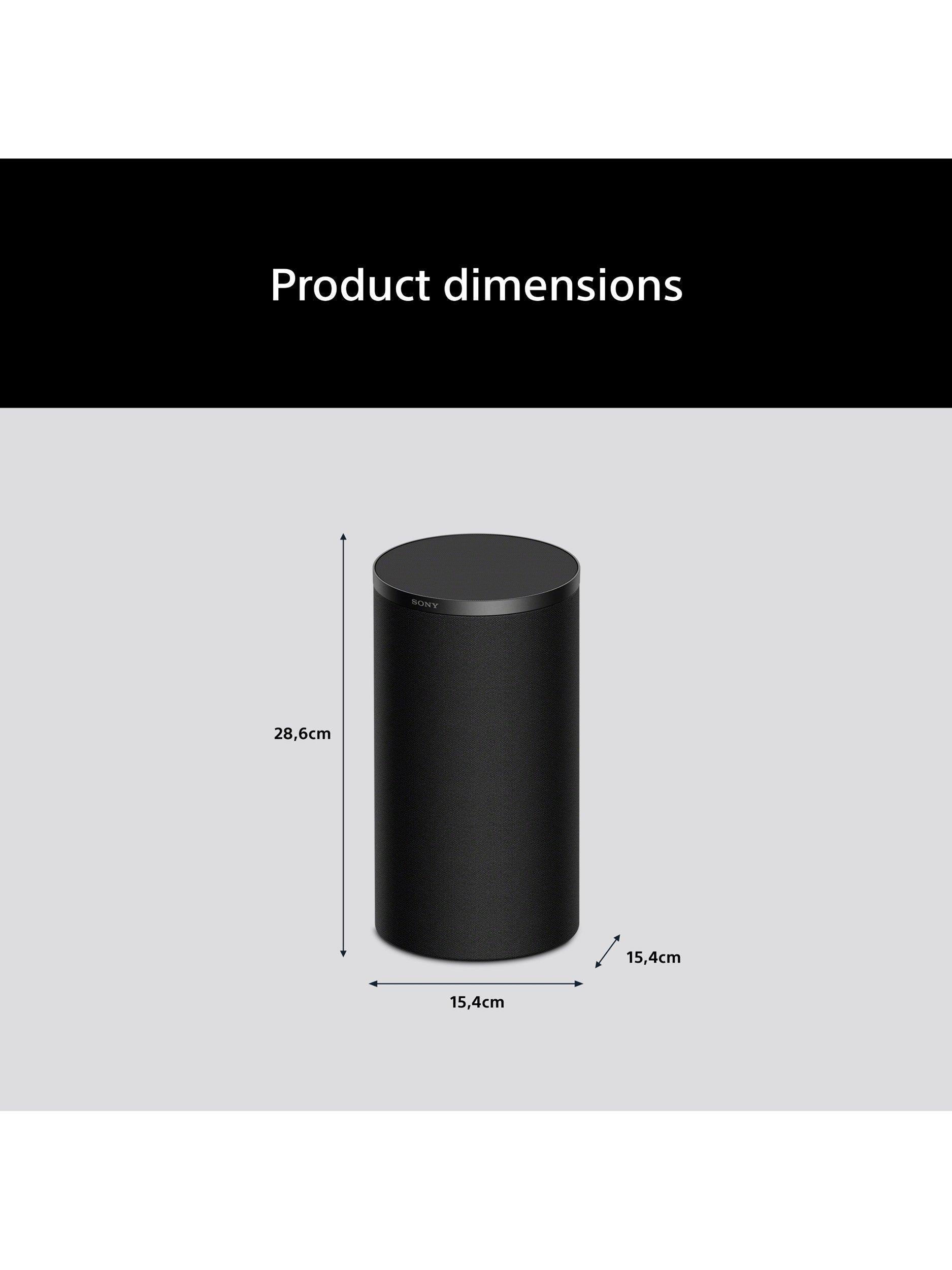 Bravia Theatre Rear 9 SA-RS9 Wireless Rear Speakers, Black