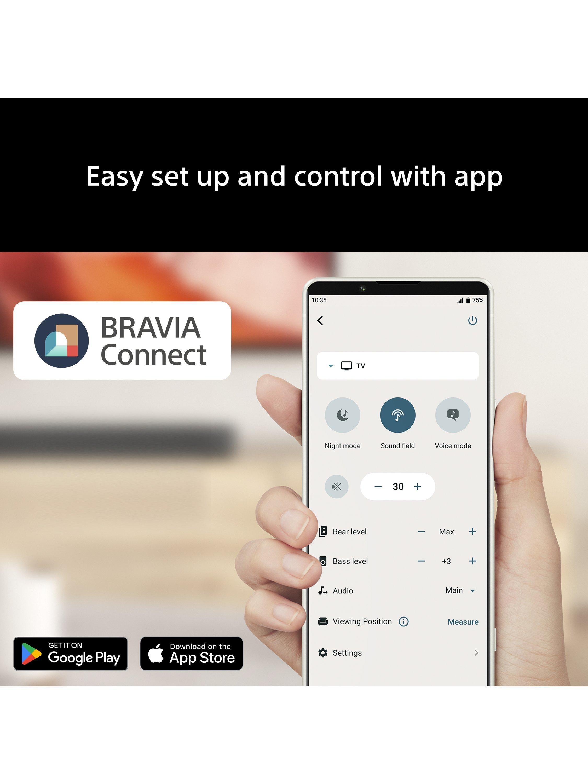 Bravia Theatre Sub 8 SA-SW8 Wireless Subwoofer for use with HT-A9000, HT-A8000, HT-A7100 & HT-A9M2, Black