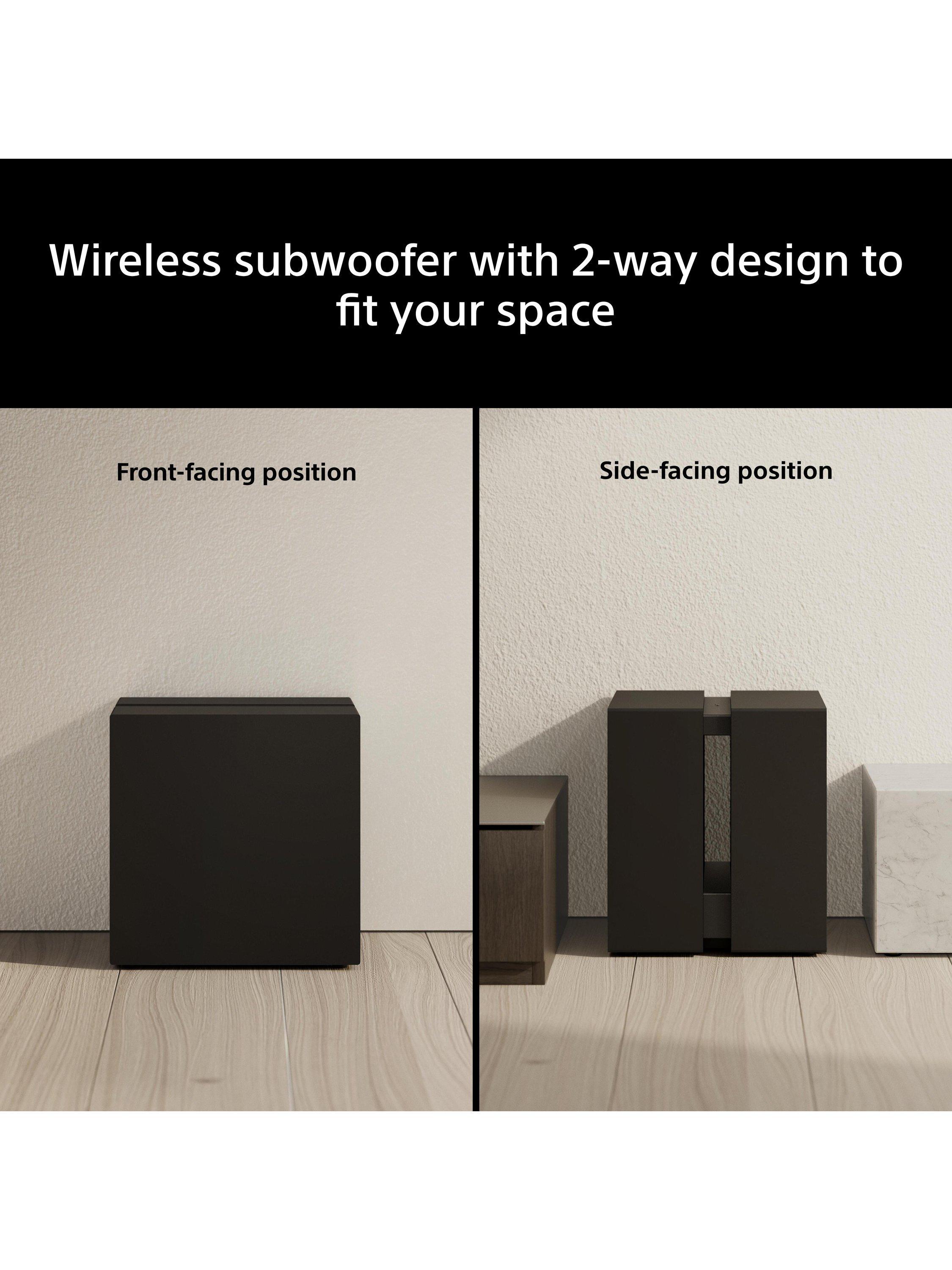 Bravia Theatre Sub 9 SA-SW9 Wireless Subwoofer for use with HT-A9000, HT-A8000, HT-A7100 & HT-A9M2, Black