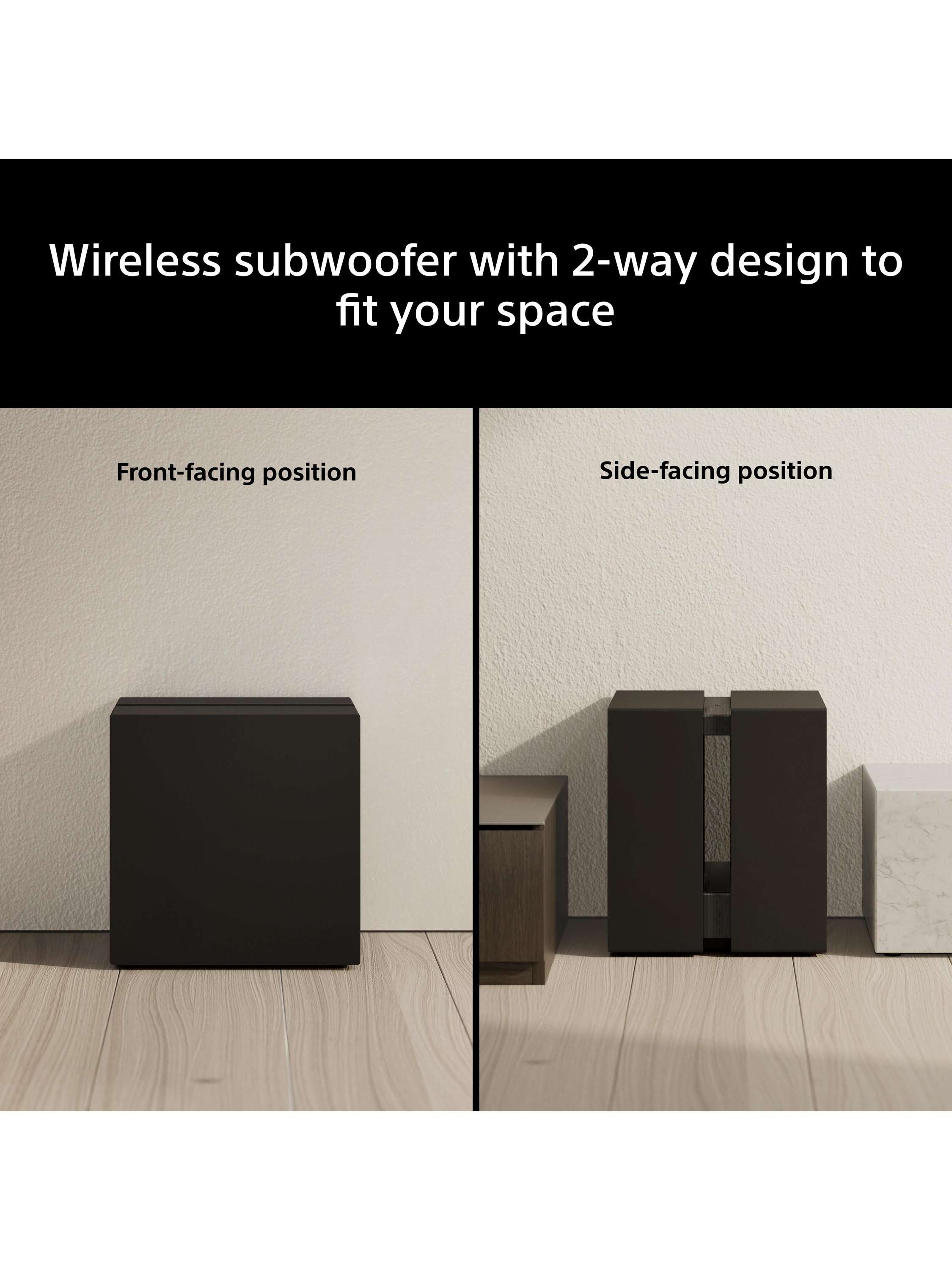 Bravia Theatre Sub 9 SA-SW9 Wireless Subwoofer for use with HT-A9000, HT-A8000, HT-A7100 & HT-A9M2, Black