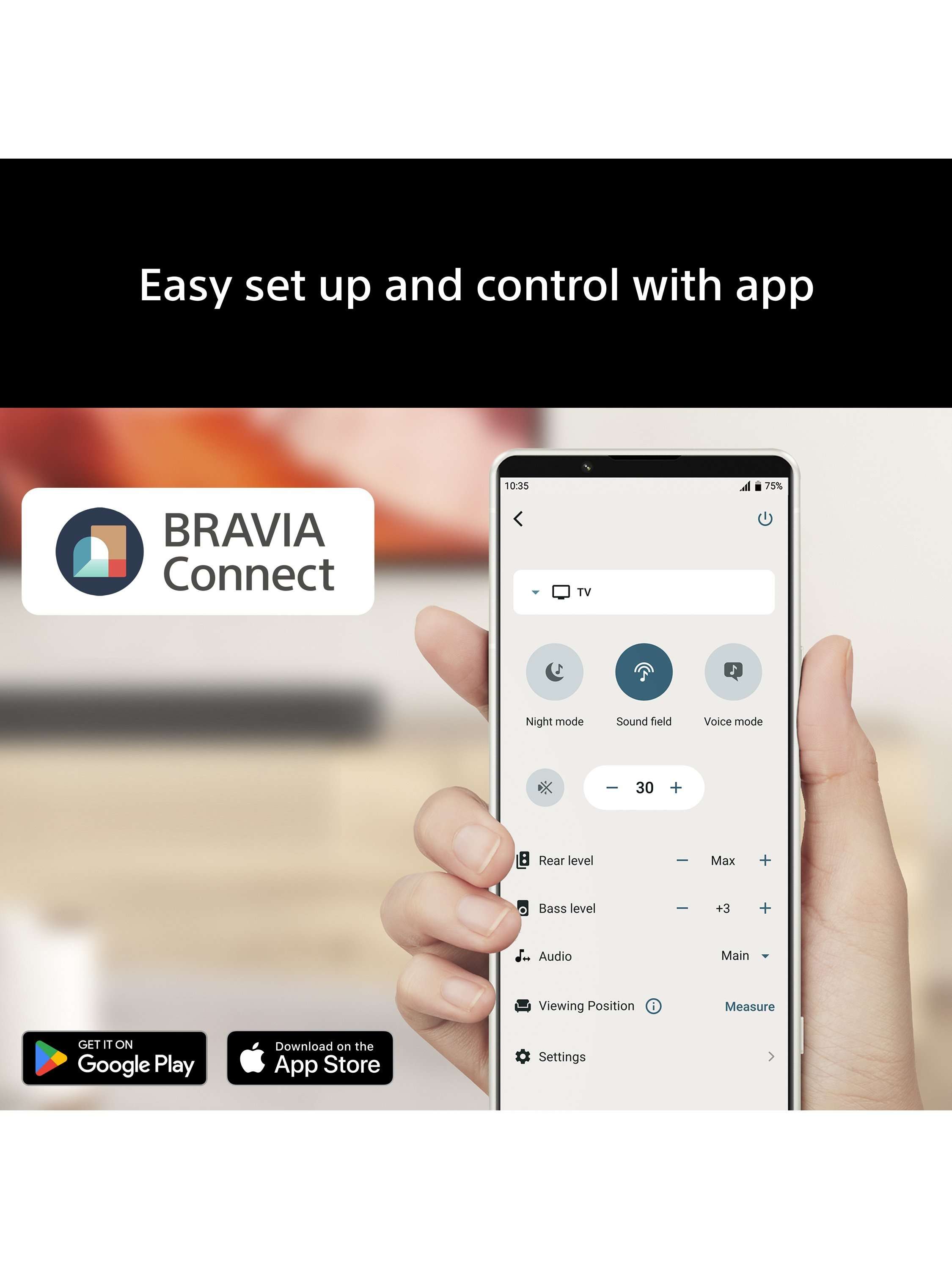 Bravia Theatre Sub 9 SA-SW9 Wireless Subwoofer for use with HT-A9000, HT-A8000, HT-A7100 & HT-A9M2, Black