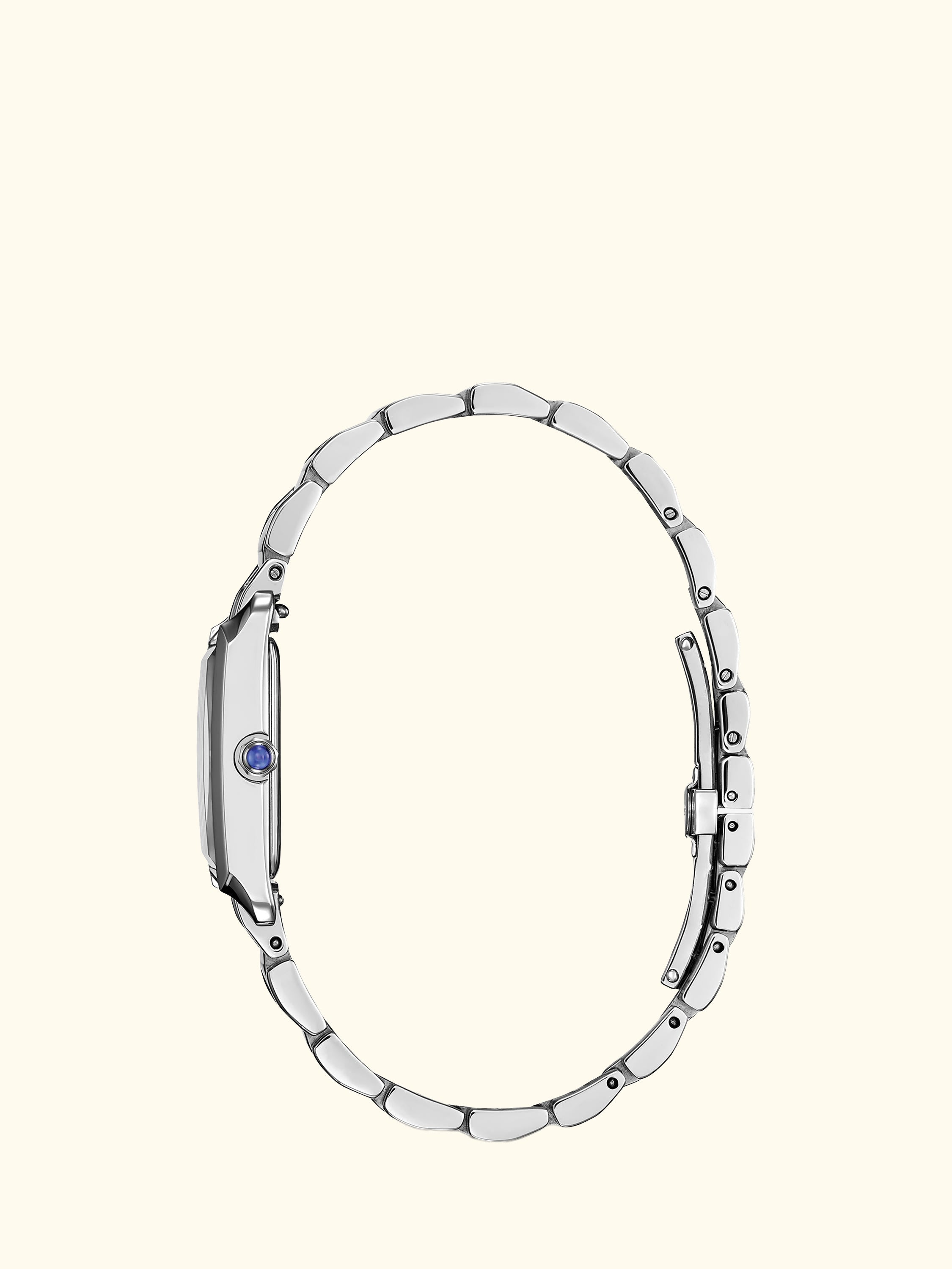 EW5620-55A Women's L Bianca Rectangular Bracelet Strap Watch, Silver