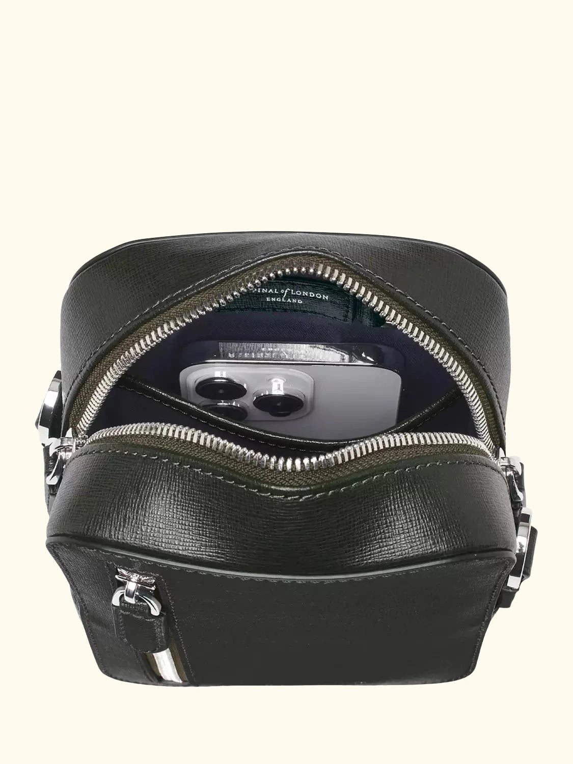 Aspinal of London Reporter North South Bag