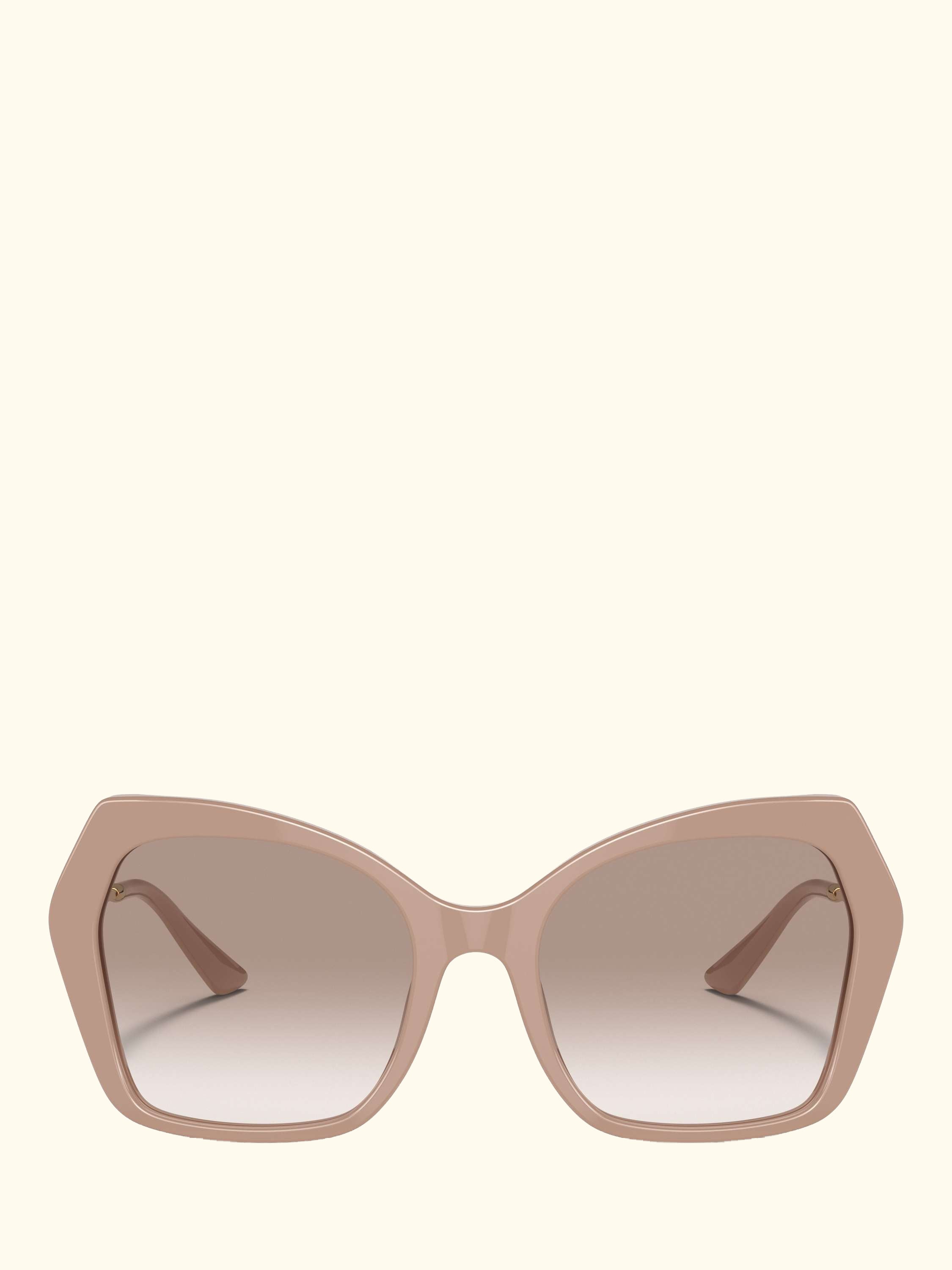 DG4399 Women's Butterfly Sunglasses, Camel/Blush Gradient
