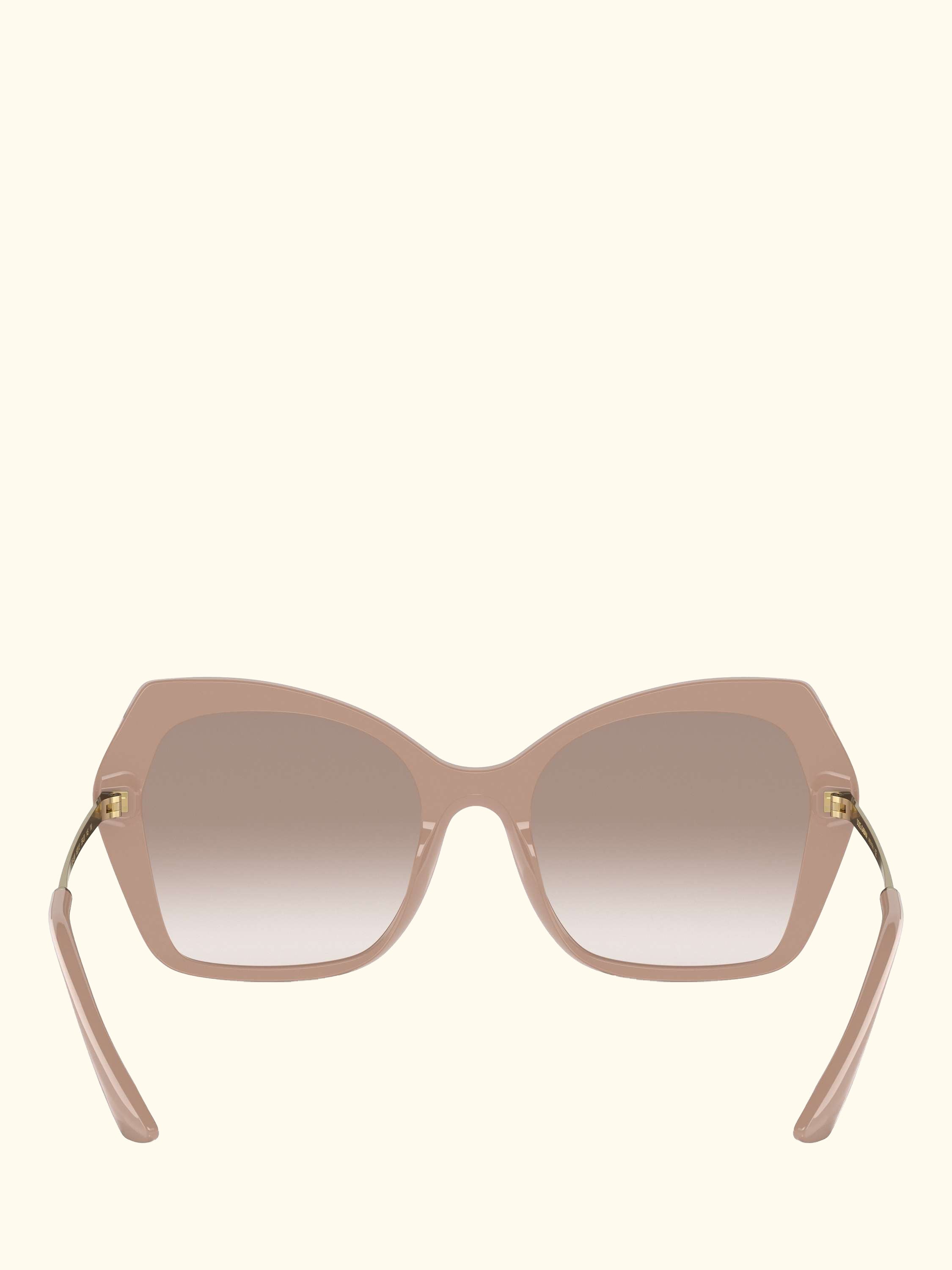 DG4399 Women's Butterfly Sunglasses, Camel/Blush Gradient