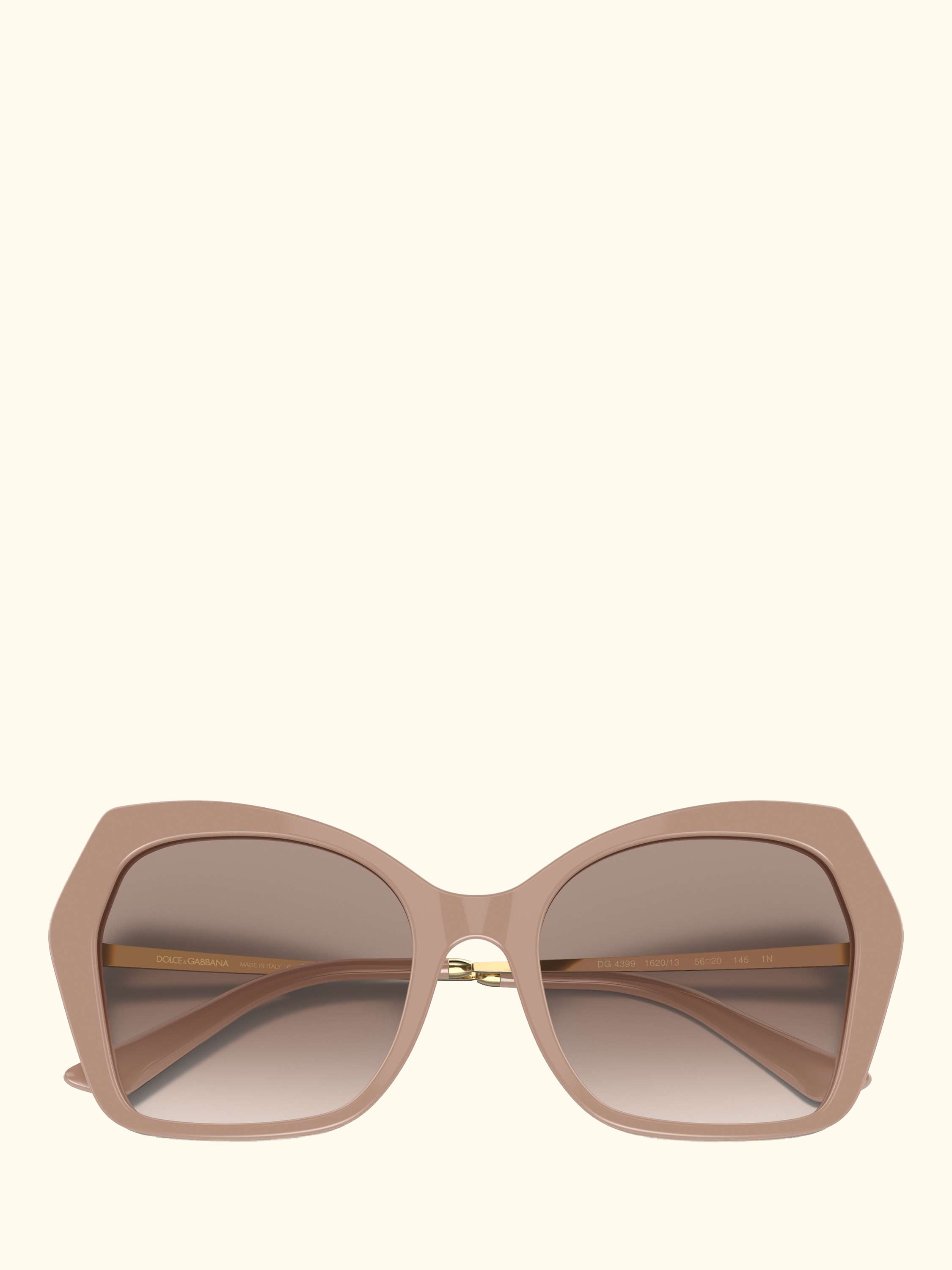DG4399 Women's Butterfly Sunglasses, Camel/Blush Gradient