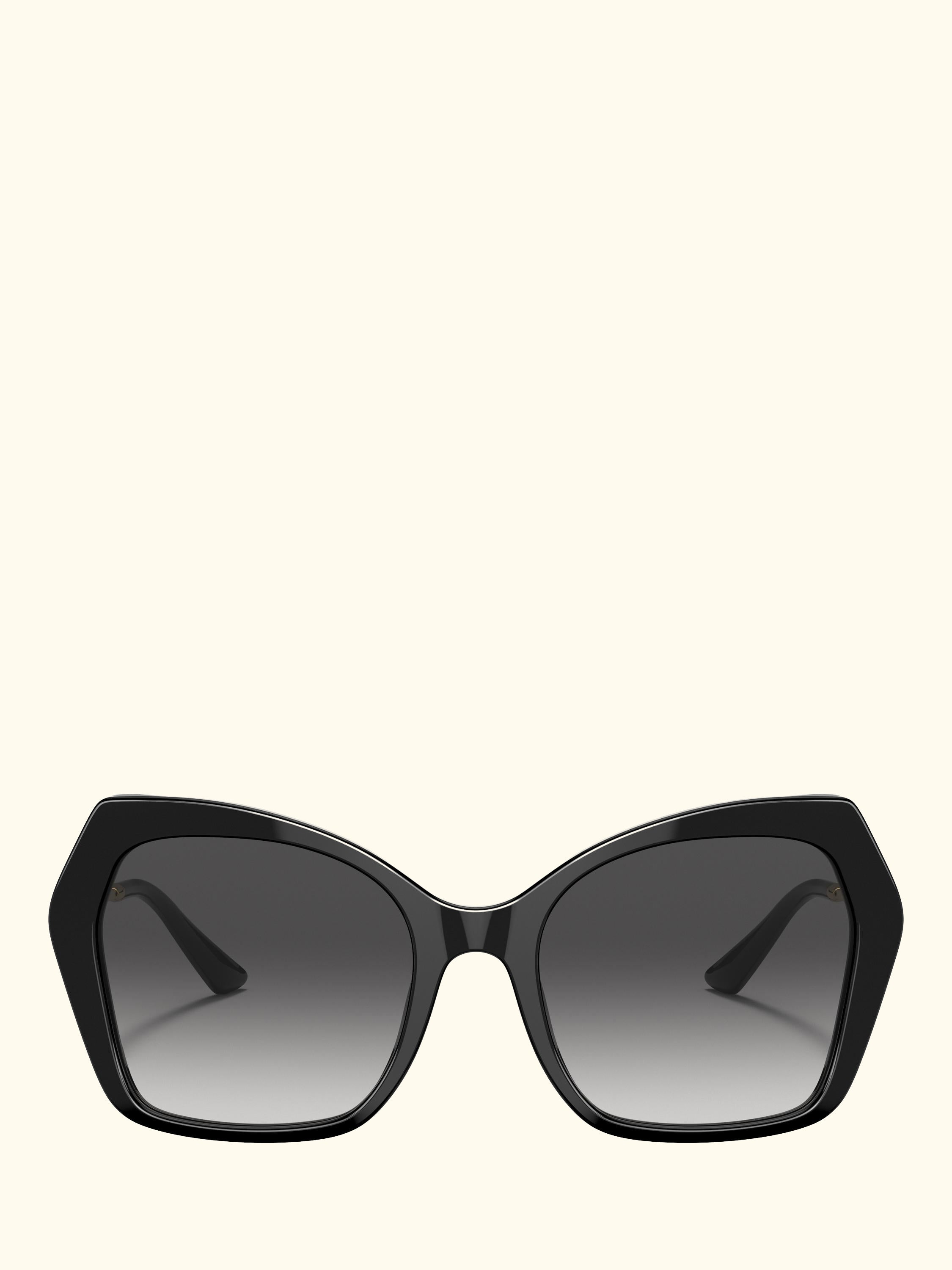 DG4399 Women's Butterfly Sunglasses, Black/Grey Gradient