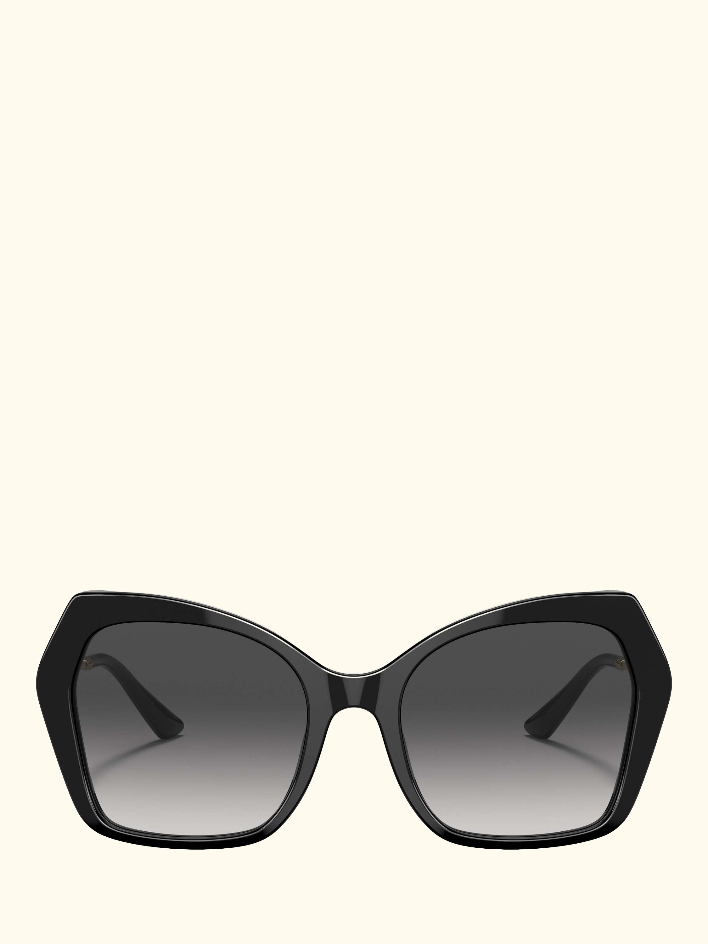 DG4399 Women's Butterfly Sunglasses, Black/Grey Gradient