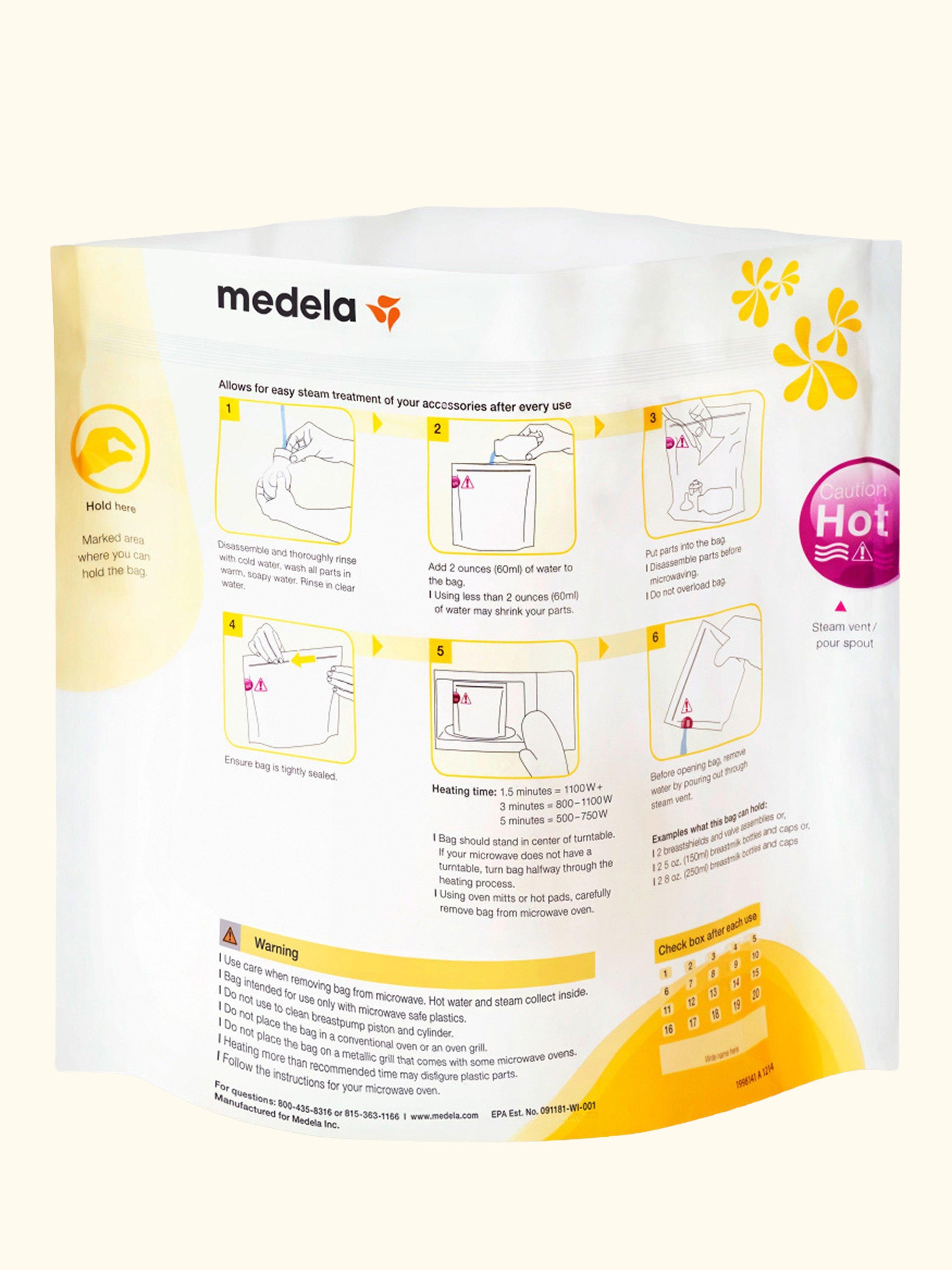 Quick, Clean Microwave Bags, Pack of 5