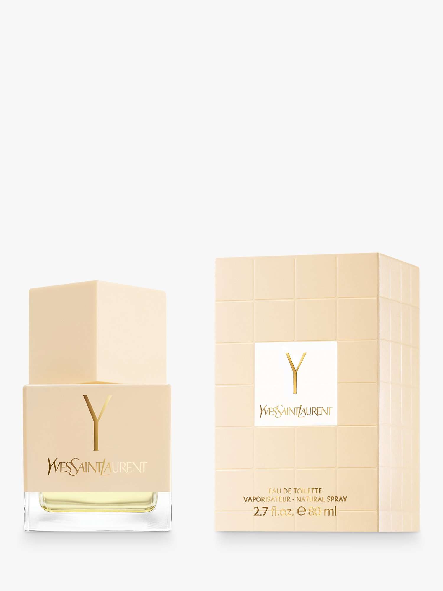 Y Eau de Toilette Natural Spray, 80ml